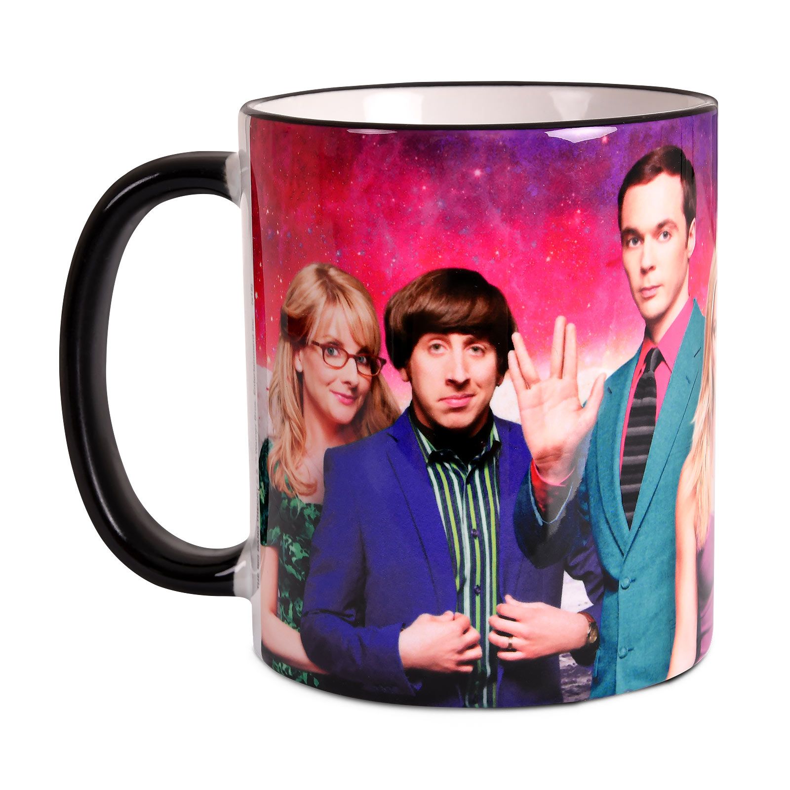 Big Bang Theory Collage Tasse The Big Bang Theory Elbenwald