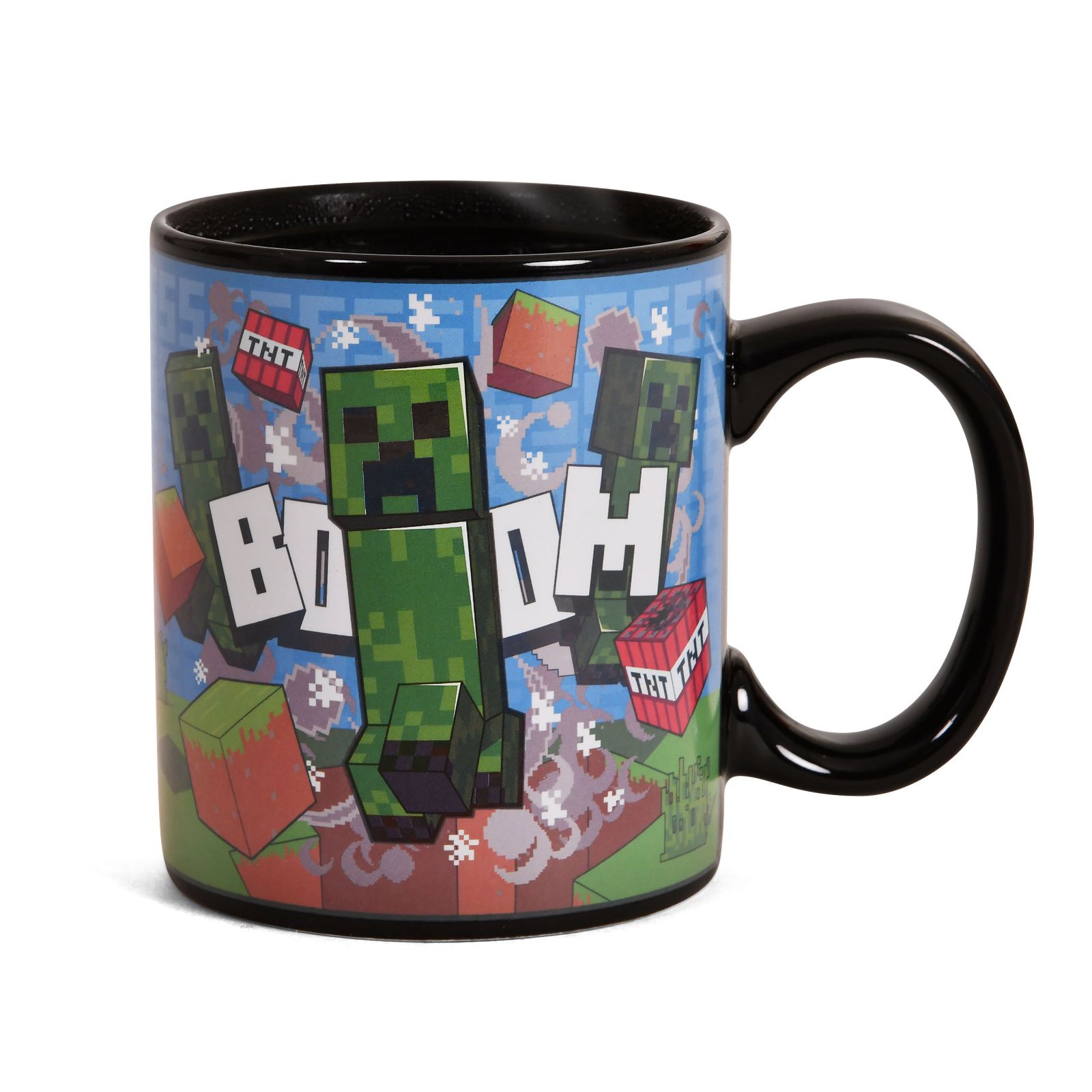 Minecraft Creeper Thermoeffekt Tasse Elbenwald