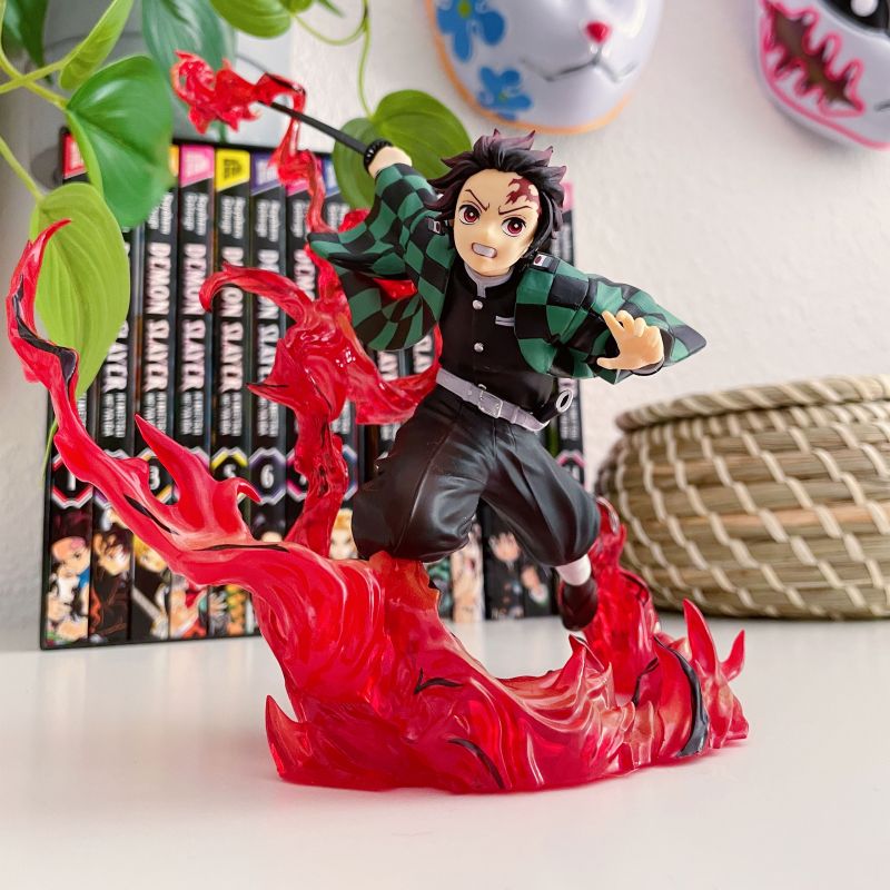 Demon Slayer Tanjiro Kamado Concentration Breathing Figuur Elbenwald