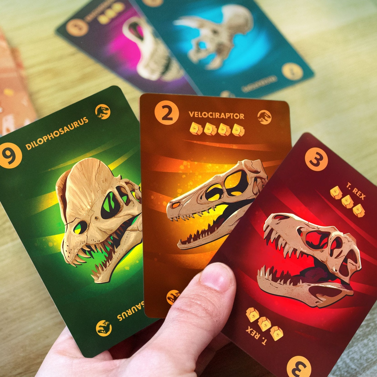 Jurassic Park Digger per giochi di carte