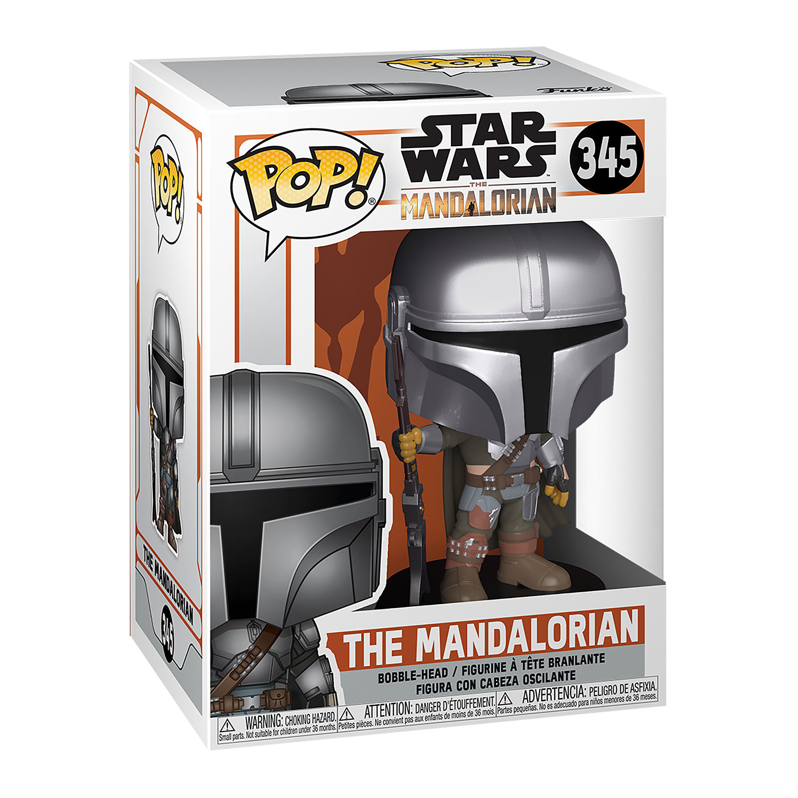 The Mandalorian Figurine Funko Pop à tête branlante - Star Wars