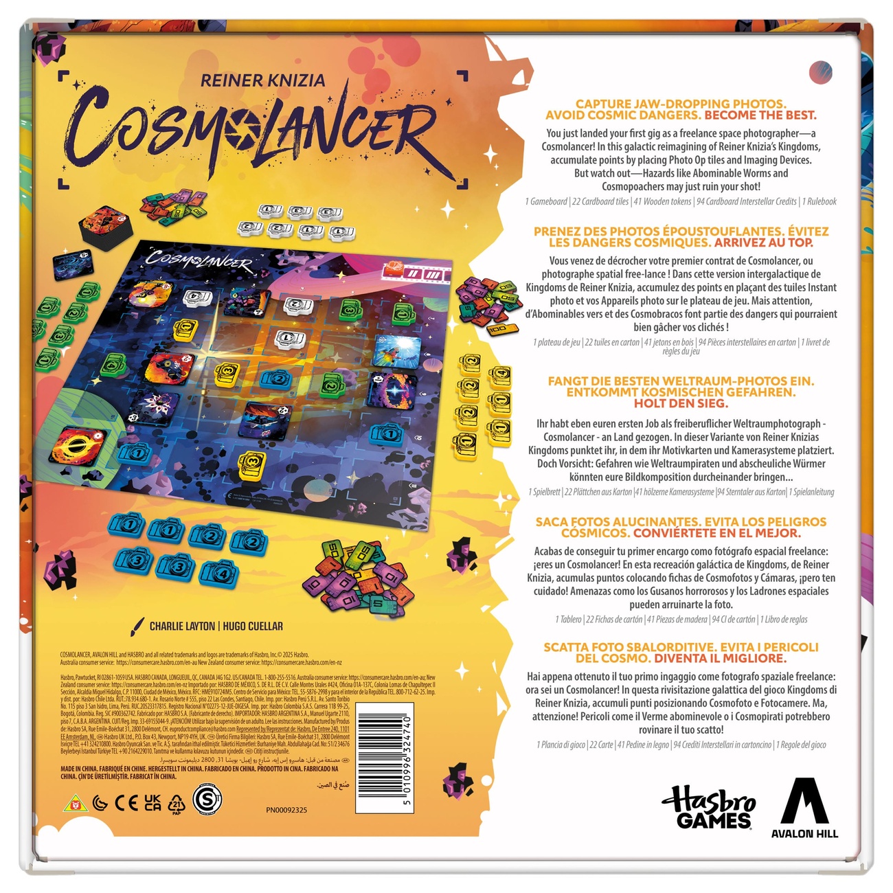 Cosmolancer Board Game *Multilingual Version*