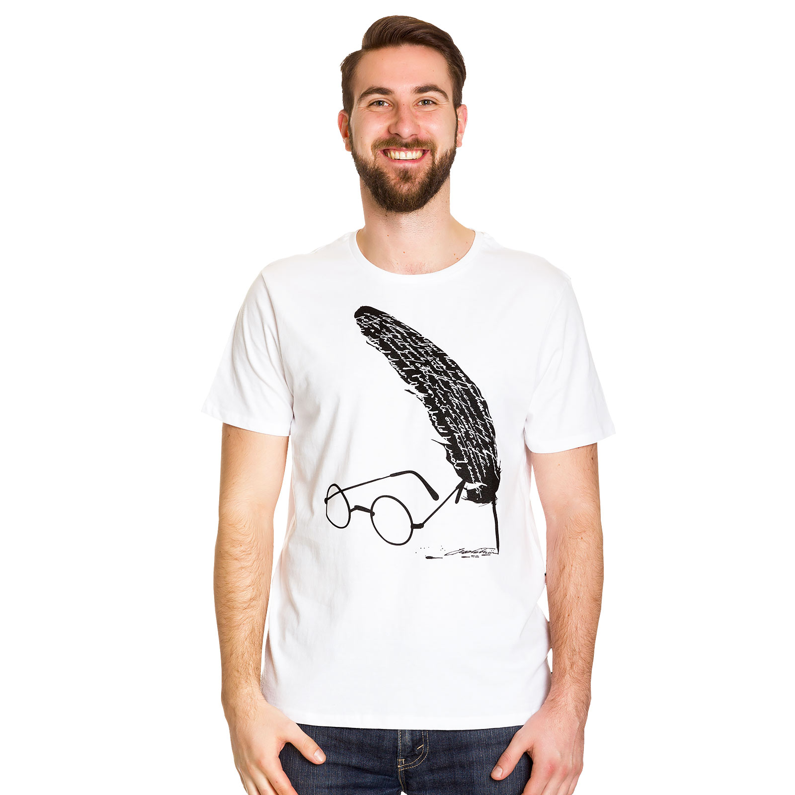 Harry Potter - Harry Was Here T-Shirt weiß