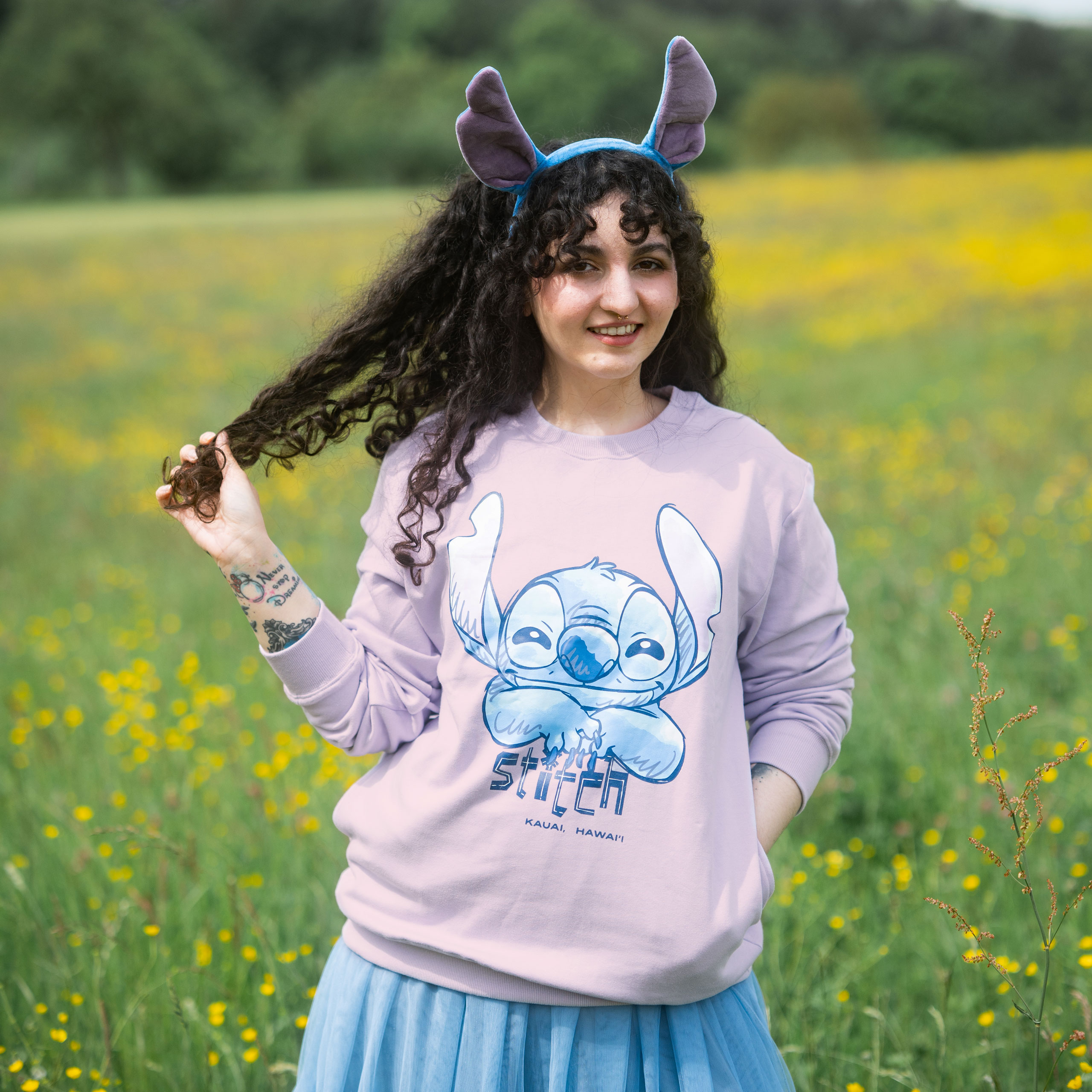 Stitch Kauai Hawaii Sweater - Lilo & Stitch