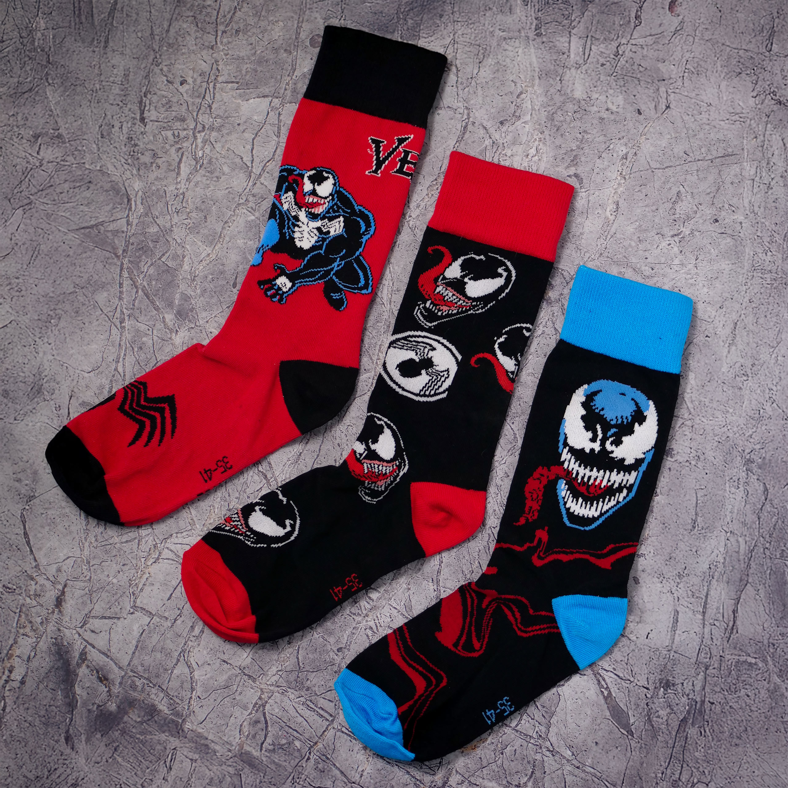 Venom - Socks 3-Pack