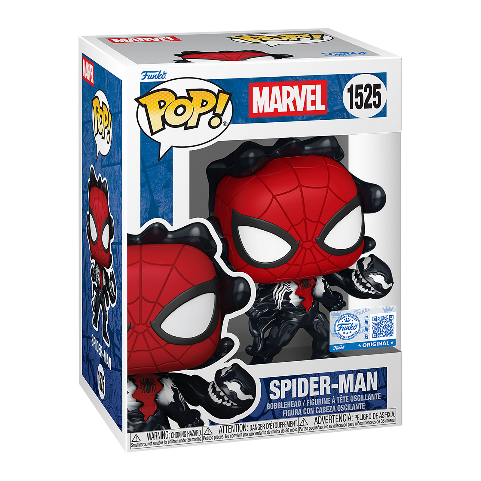 Spider-Man - Symbiote figurine Funko Pop à tête oscillante
