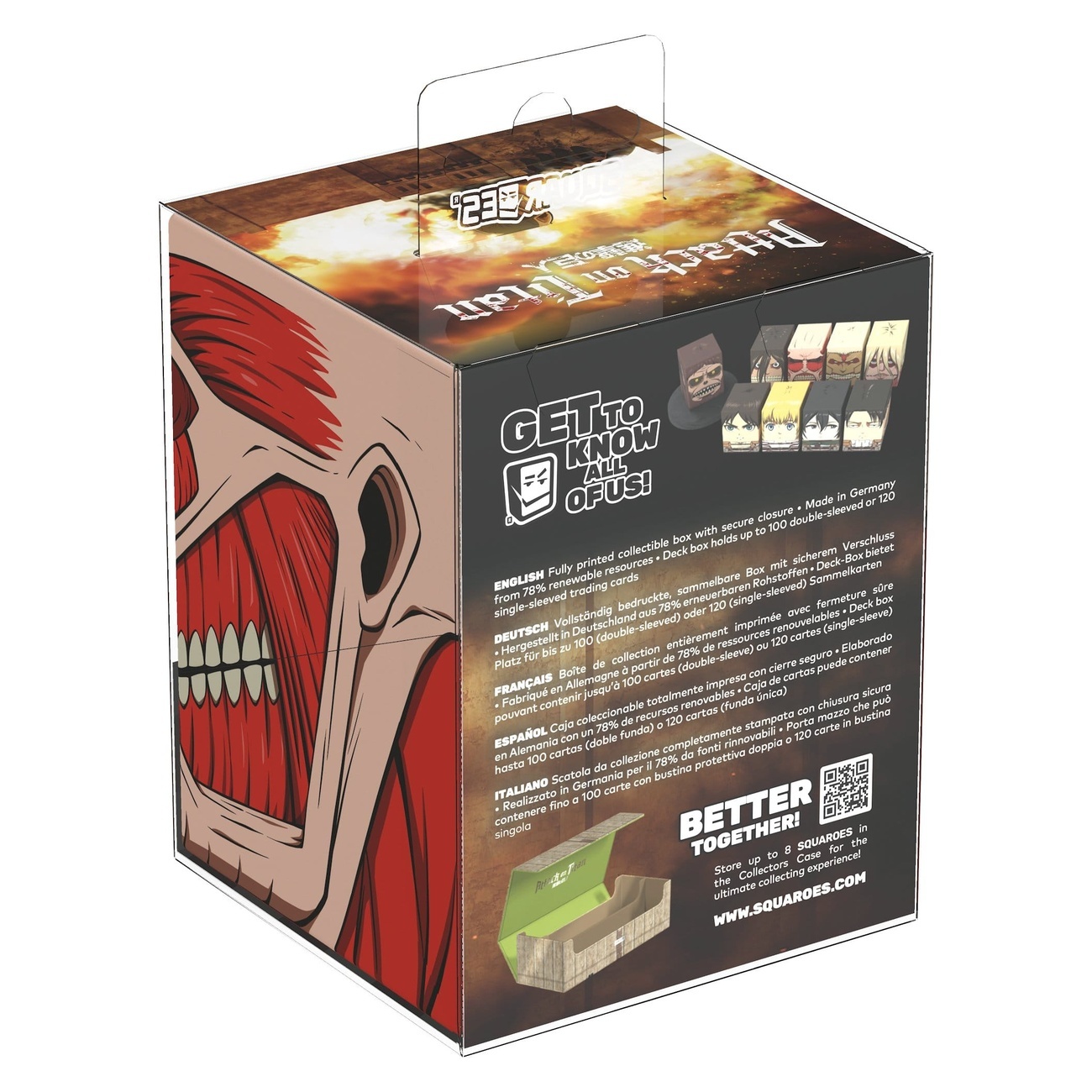 Squaroes Squaroe Attack on Titan AOT006 - Colossal Titan