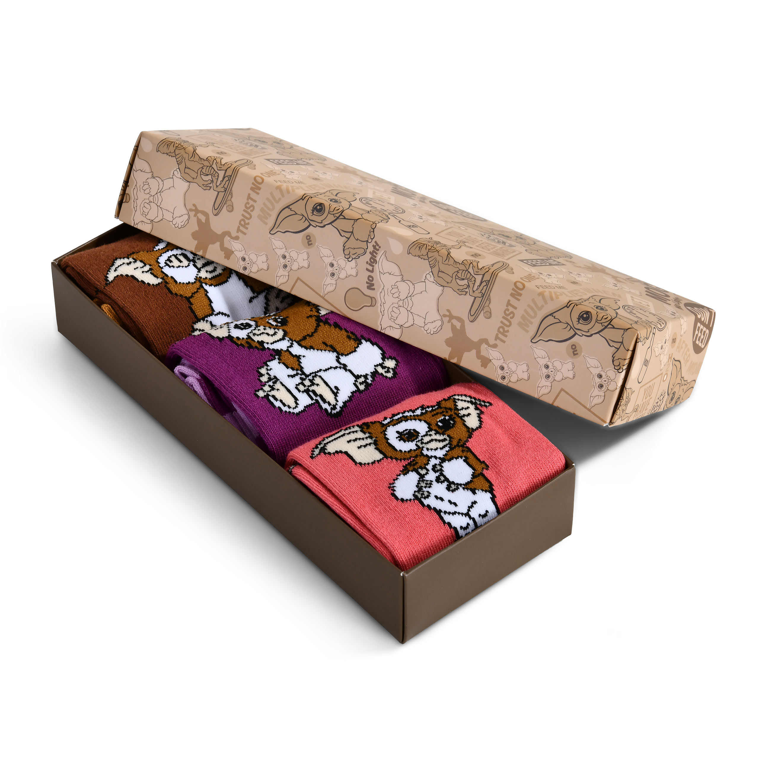 Gremlins - Gizmo Emotions Sokken 3-pack in Geschenkdoos