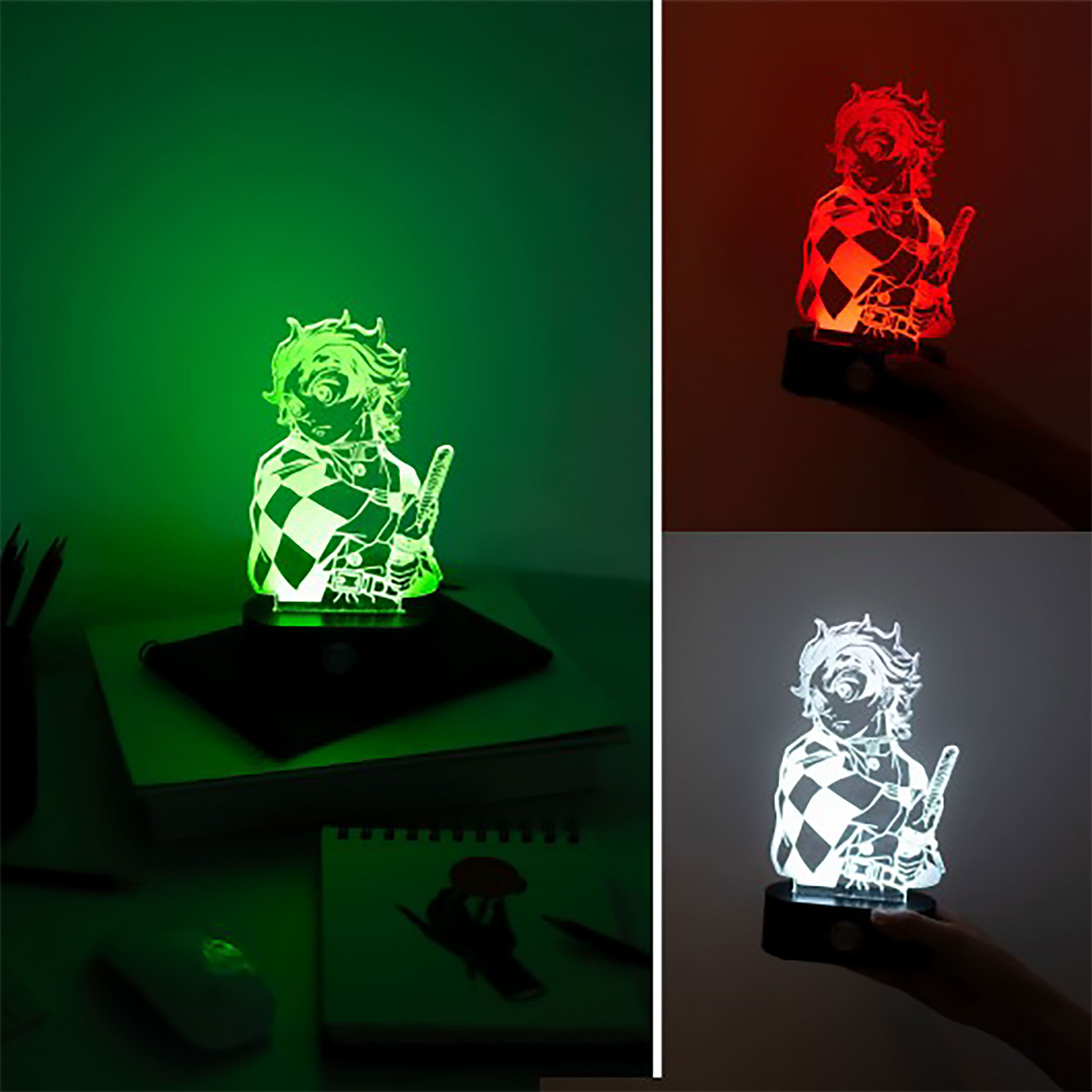 Demon Slayer - Lámpara de Mesa LED Tanjiro