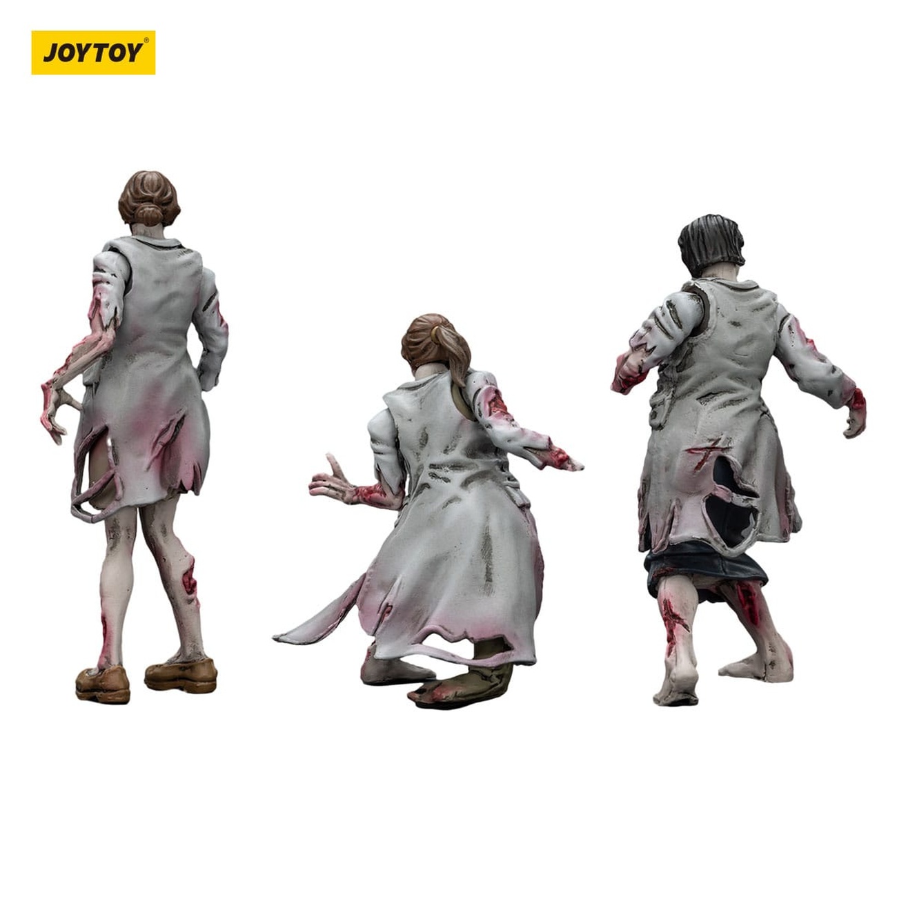 Zombie Dark Source actionfigurer 3-pack Medics 8 cm