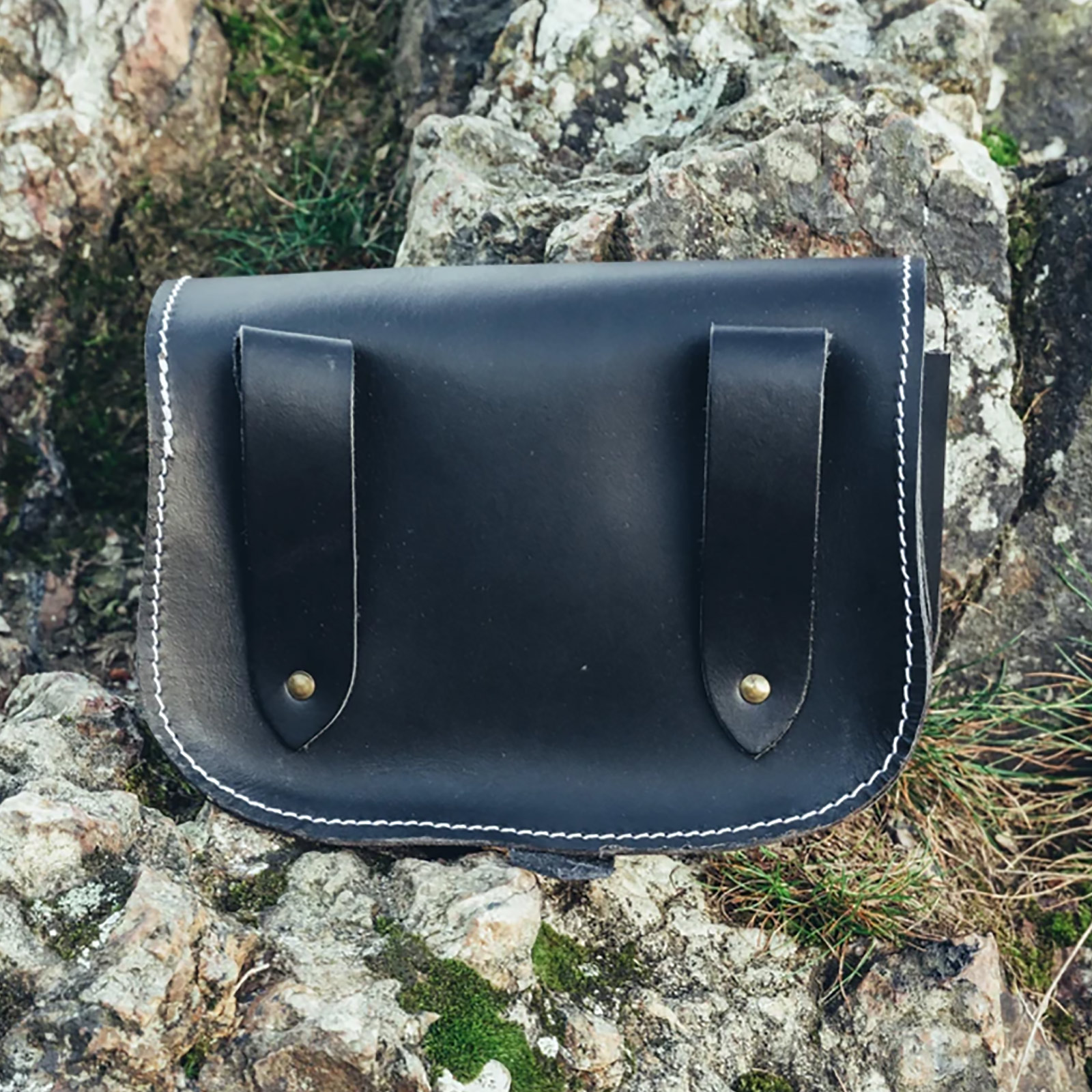 Medieval Belt Bag Hulda Black