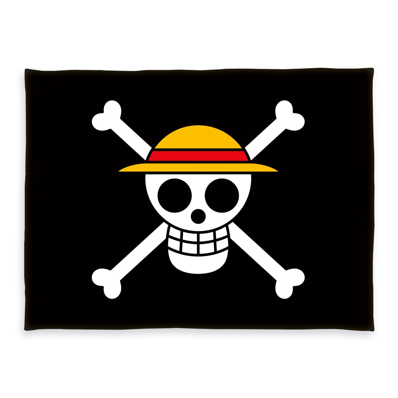 One Piece flanellen fleece deken 150 x 200 cm