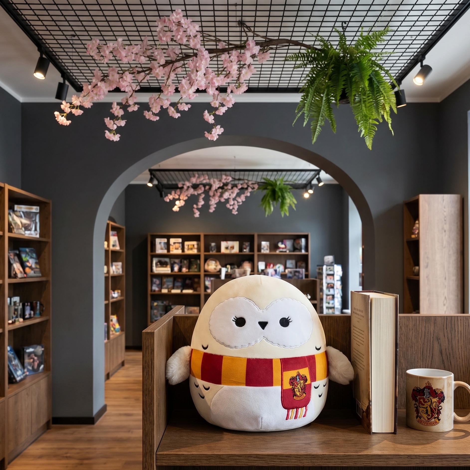 Harry Potter - Hedwig mit Schal Squishmallows Plüsch Figur