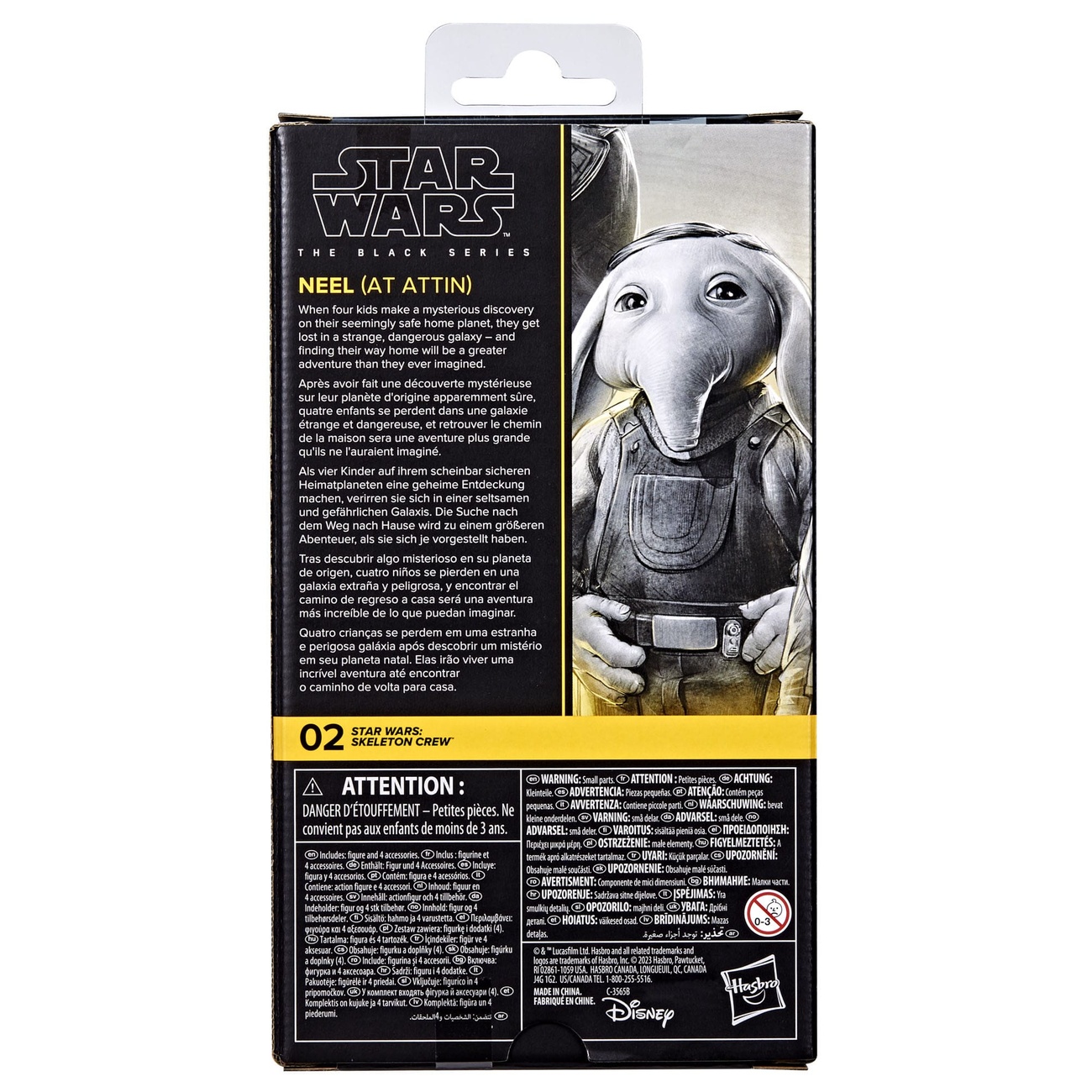 Star Wars: Skeleton Crew Black Series Action Figure Neel (At Attin) 15 cm