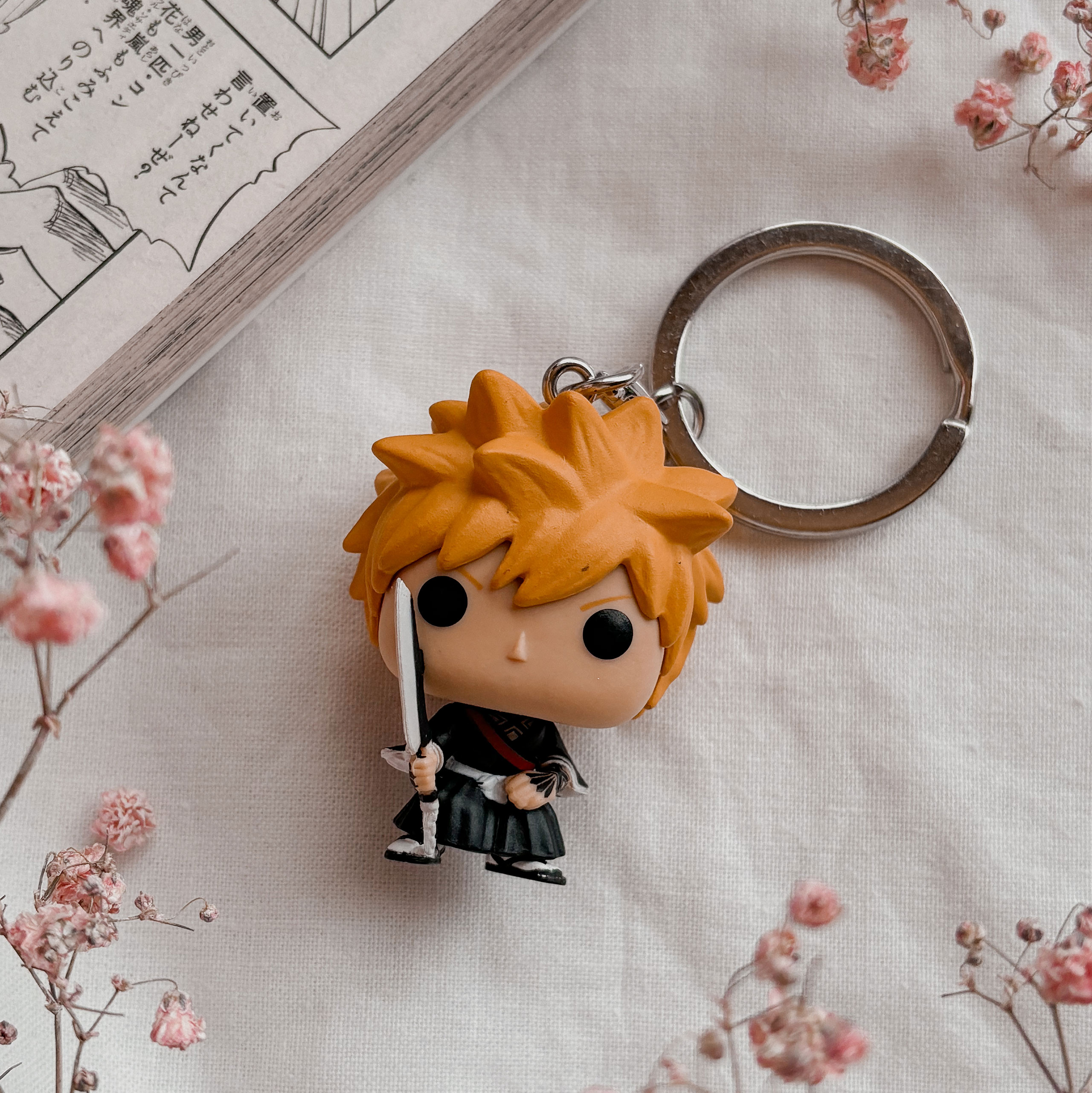 Bleach - Ichigo Kurosaki Funko Pop Schlüsselanhänger