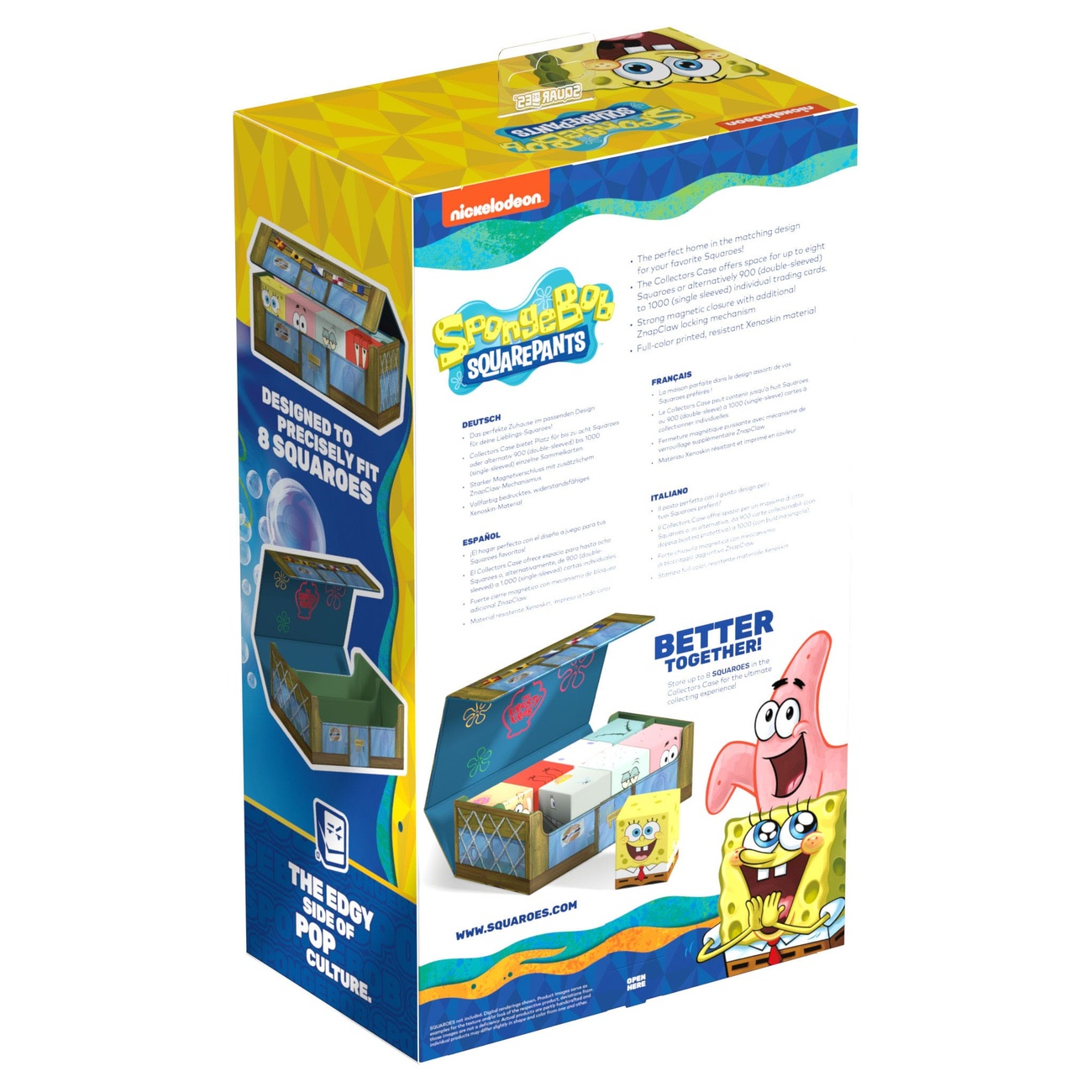 Squaroes Collectors Case 800 SpongeBob SquarePants™ - Il Krusty Krab