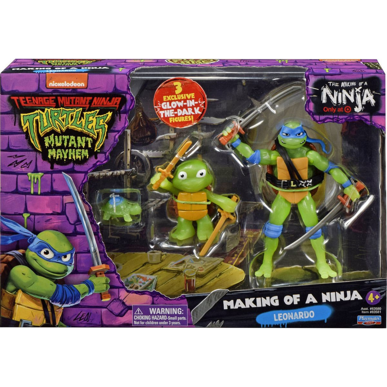 Teenage Mutant Ninja Turtles: Mutant Mayhem Actiefiguren
