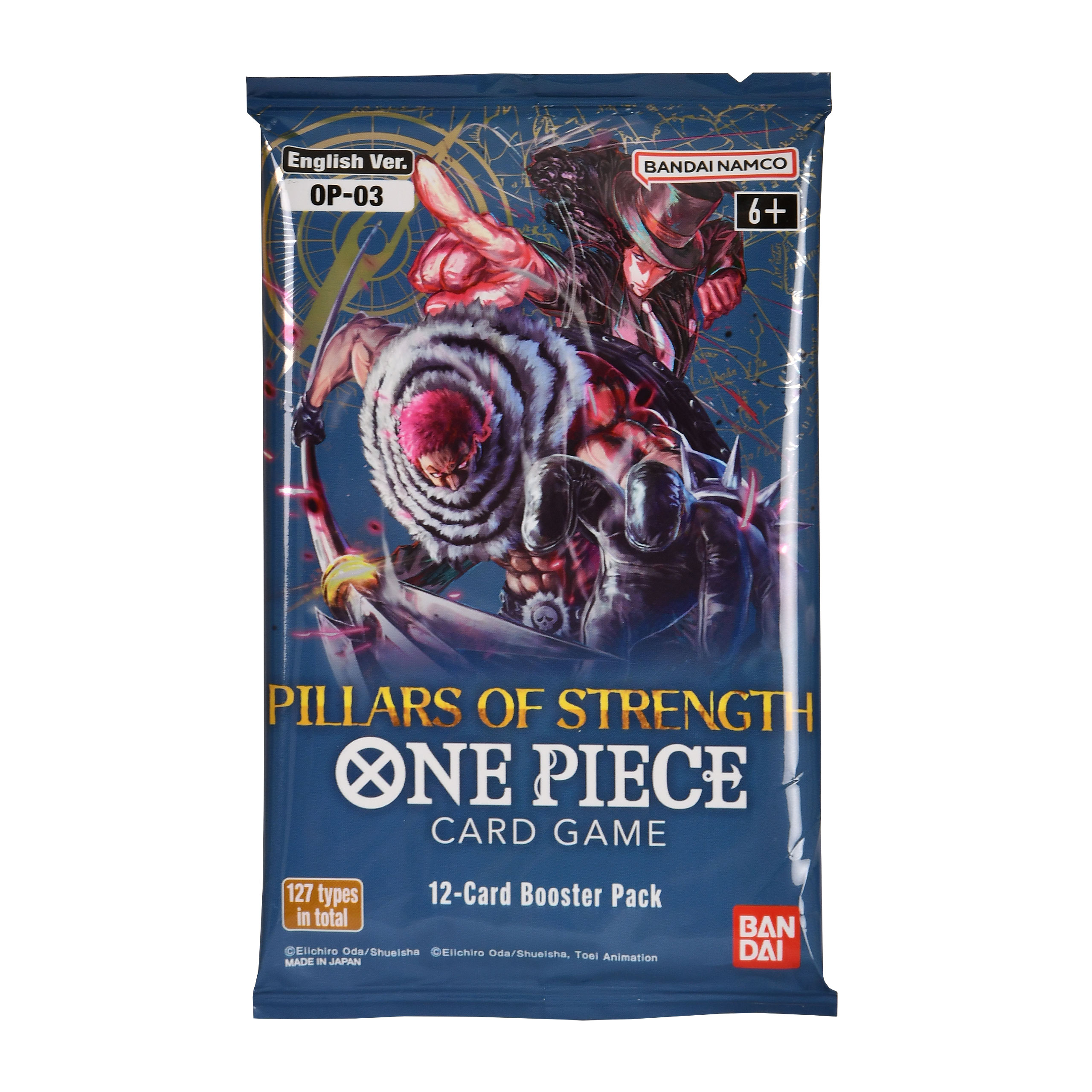 One Piece Card Game - Pillars of Strength Booster versión en inglés