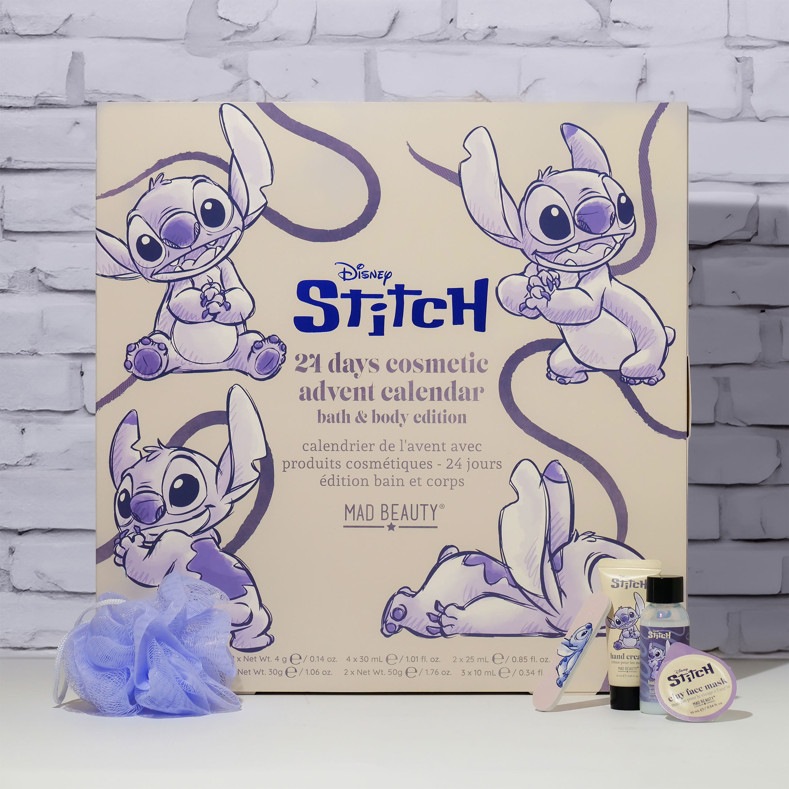 Calendrier de l'Avent Cosmétique Lilo & Stitch