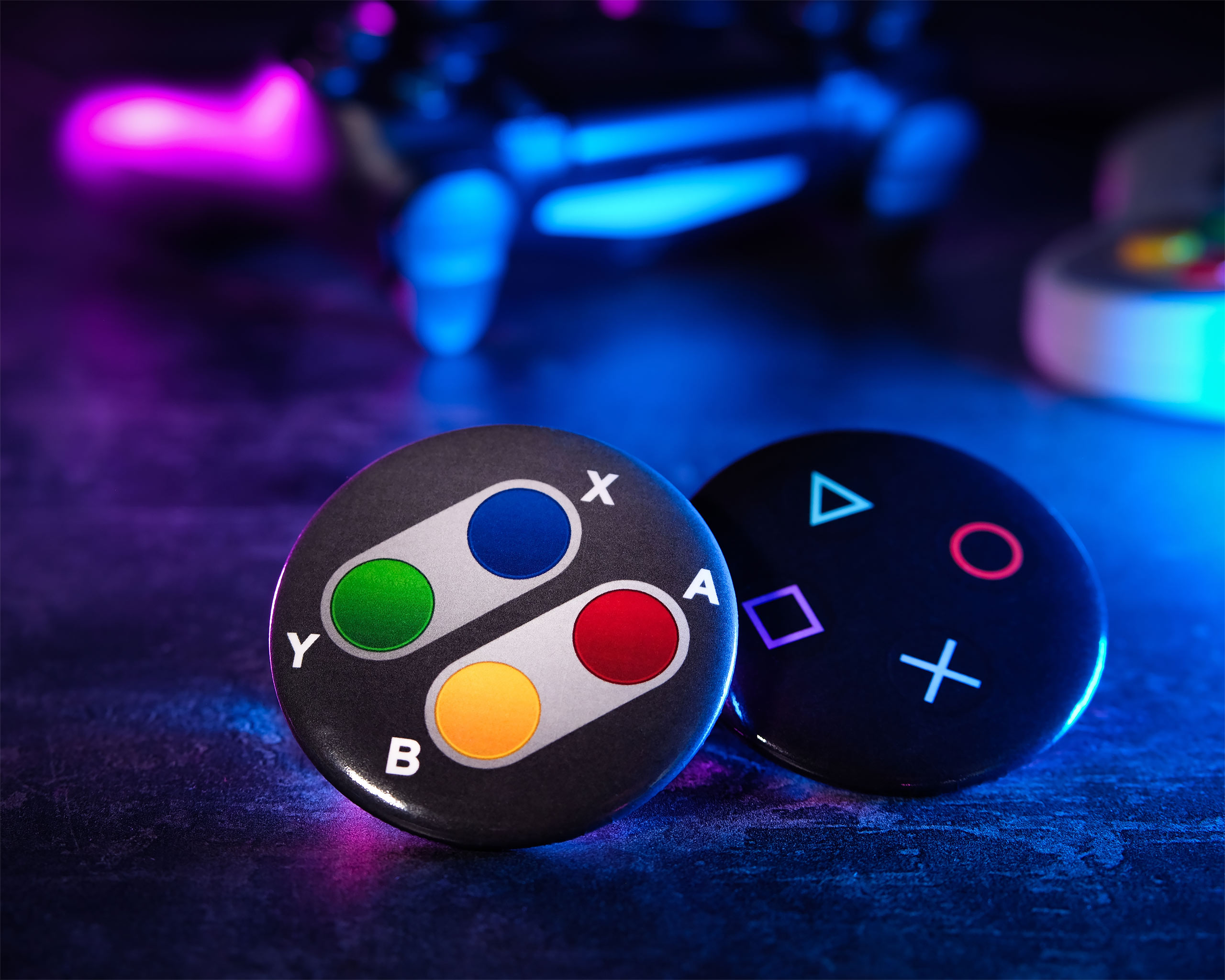 Button for PlayStation Fans