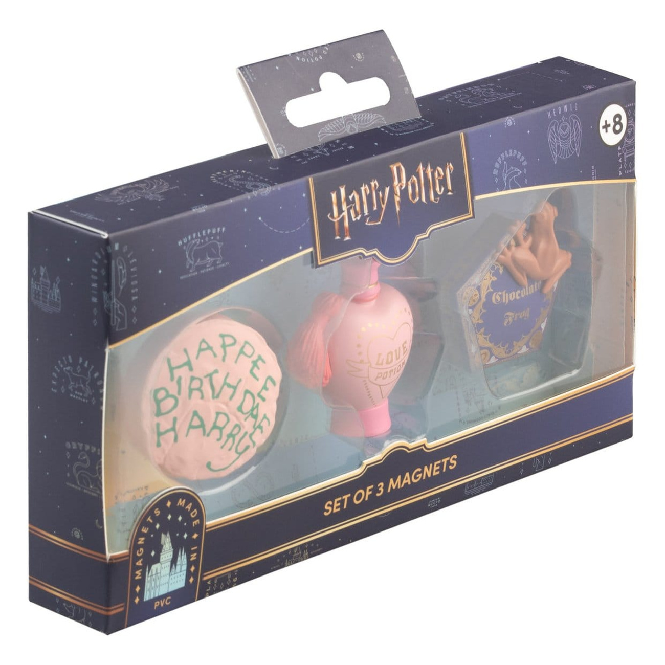 Harry Potter Gruppo 1 set con 3 magneti
