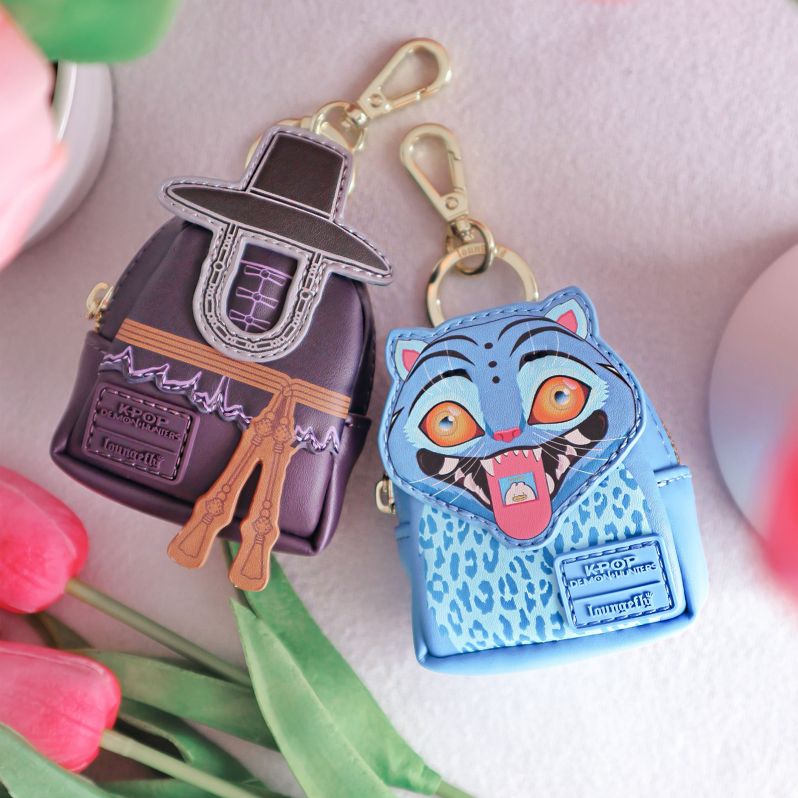 KPop Demon Hunters – Porte-clés mini sac à dos mystère Funko Loungefly