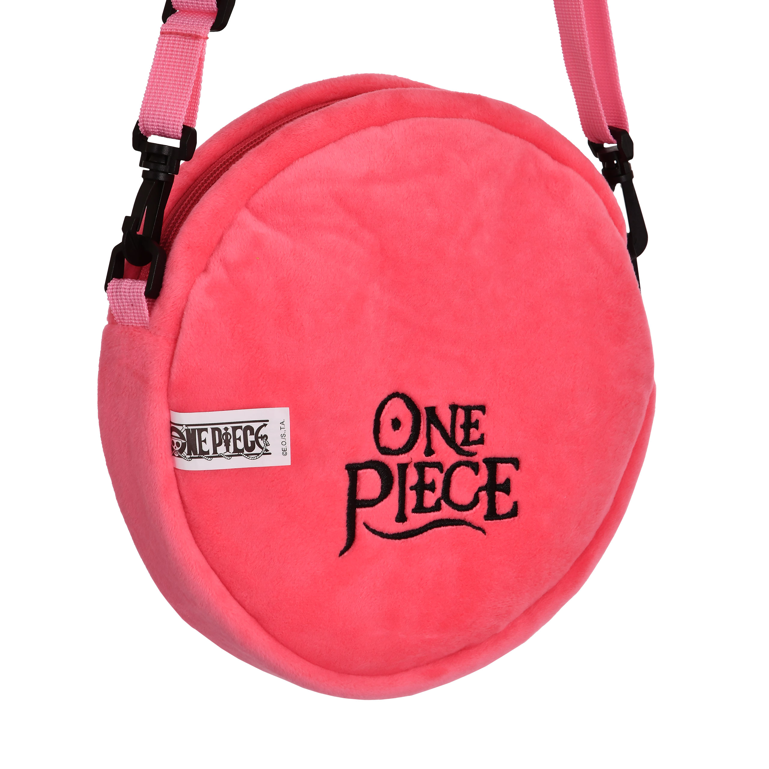 One Piece - Chopper Plush Crossbody Bag Pink