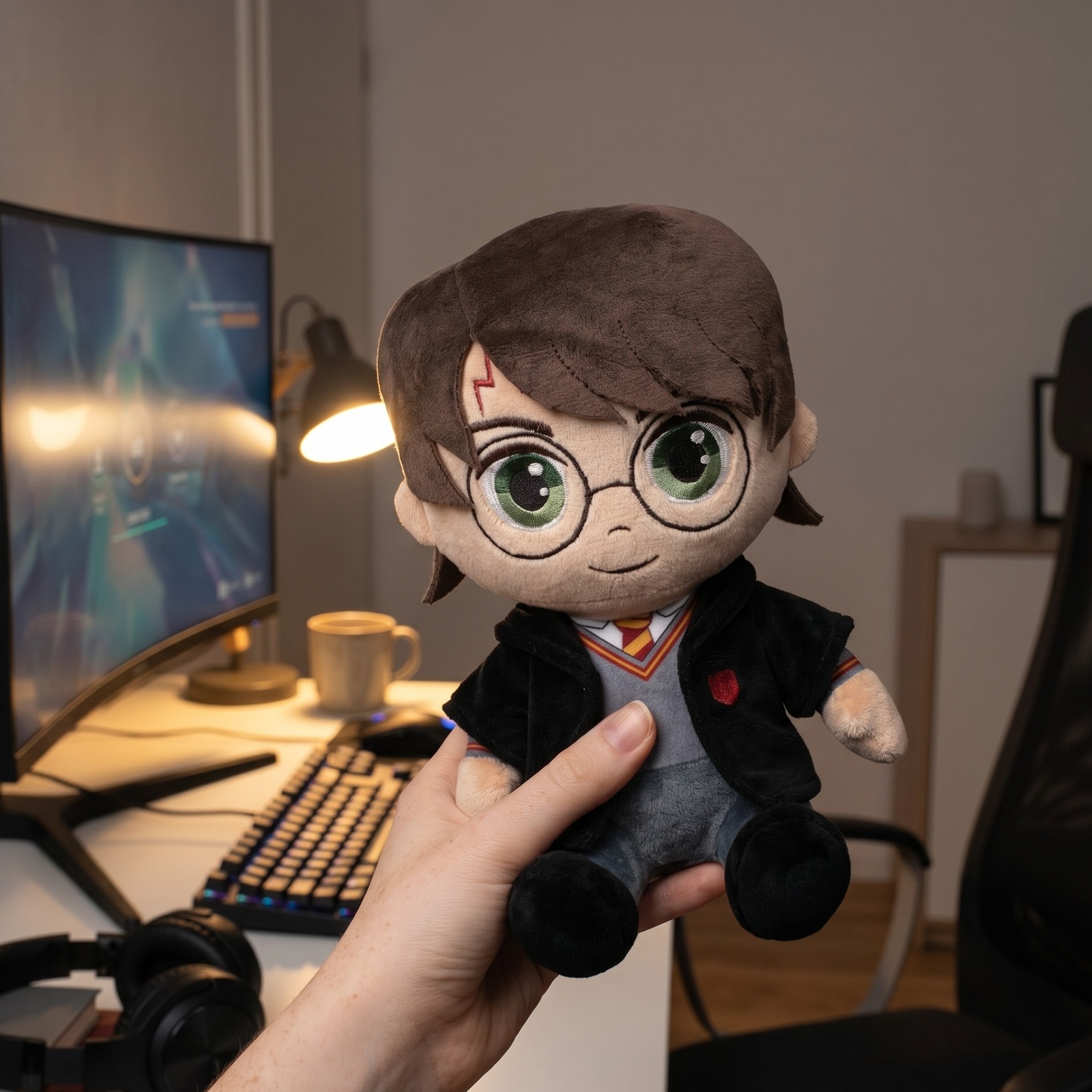 Harry Potter Plüschfigur Magical Friends Harry 25 cm