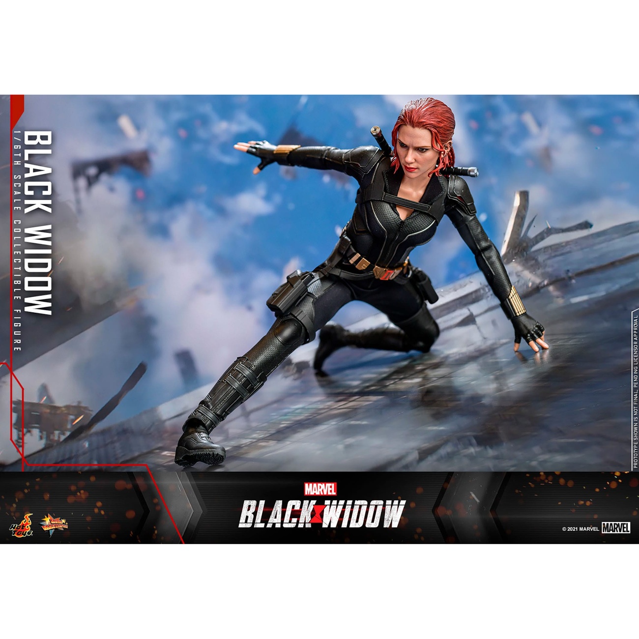 Black Widow Masterpiece 1:6 Scale Action Figure Special Edition - Black Widow