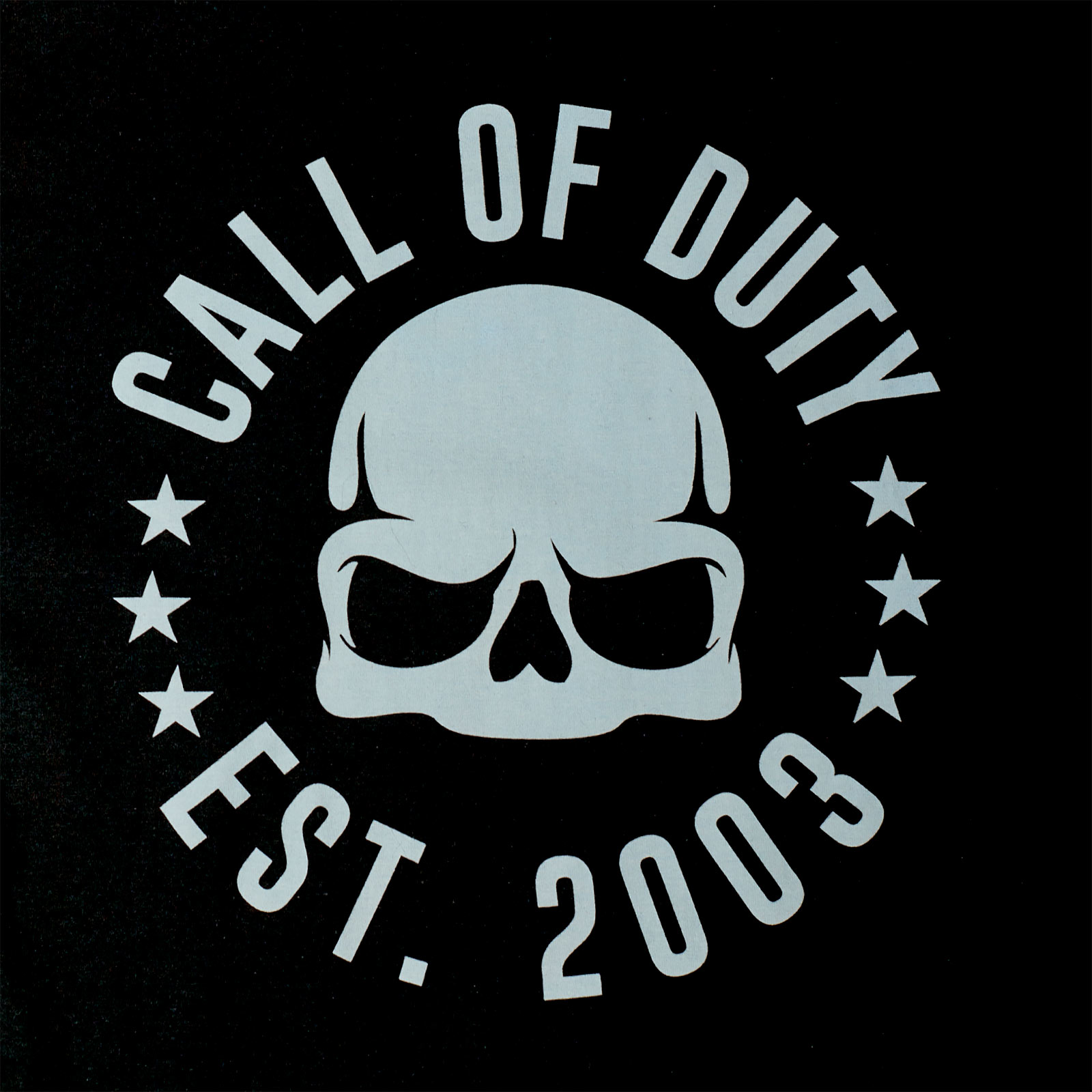 Call of Duty - T-shirt Skull Tour noir