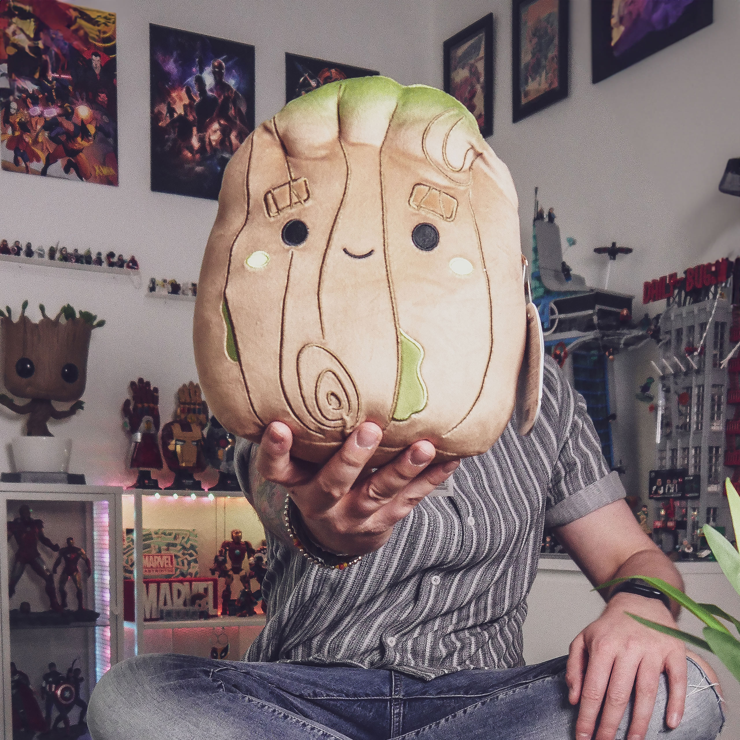 Groot Squishmallows pluszowa figurka - Strażnicy Galaktyki