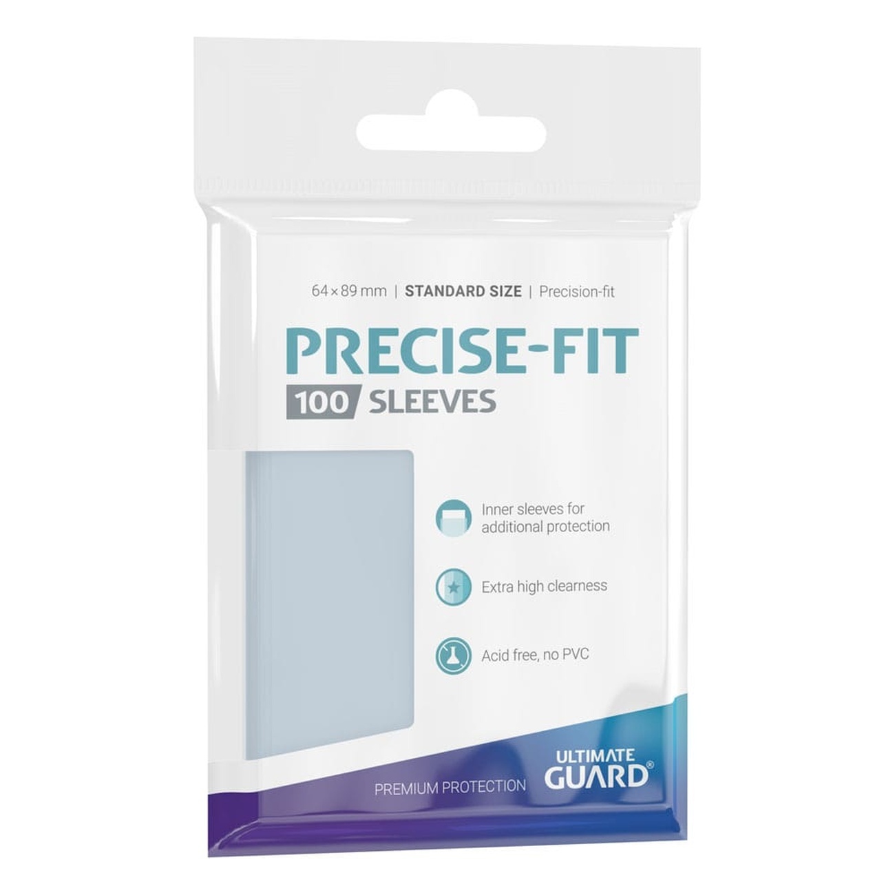 Ultimate Guard Precise-Fit Sleeves Tamaño Estándar (100)