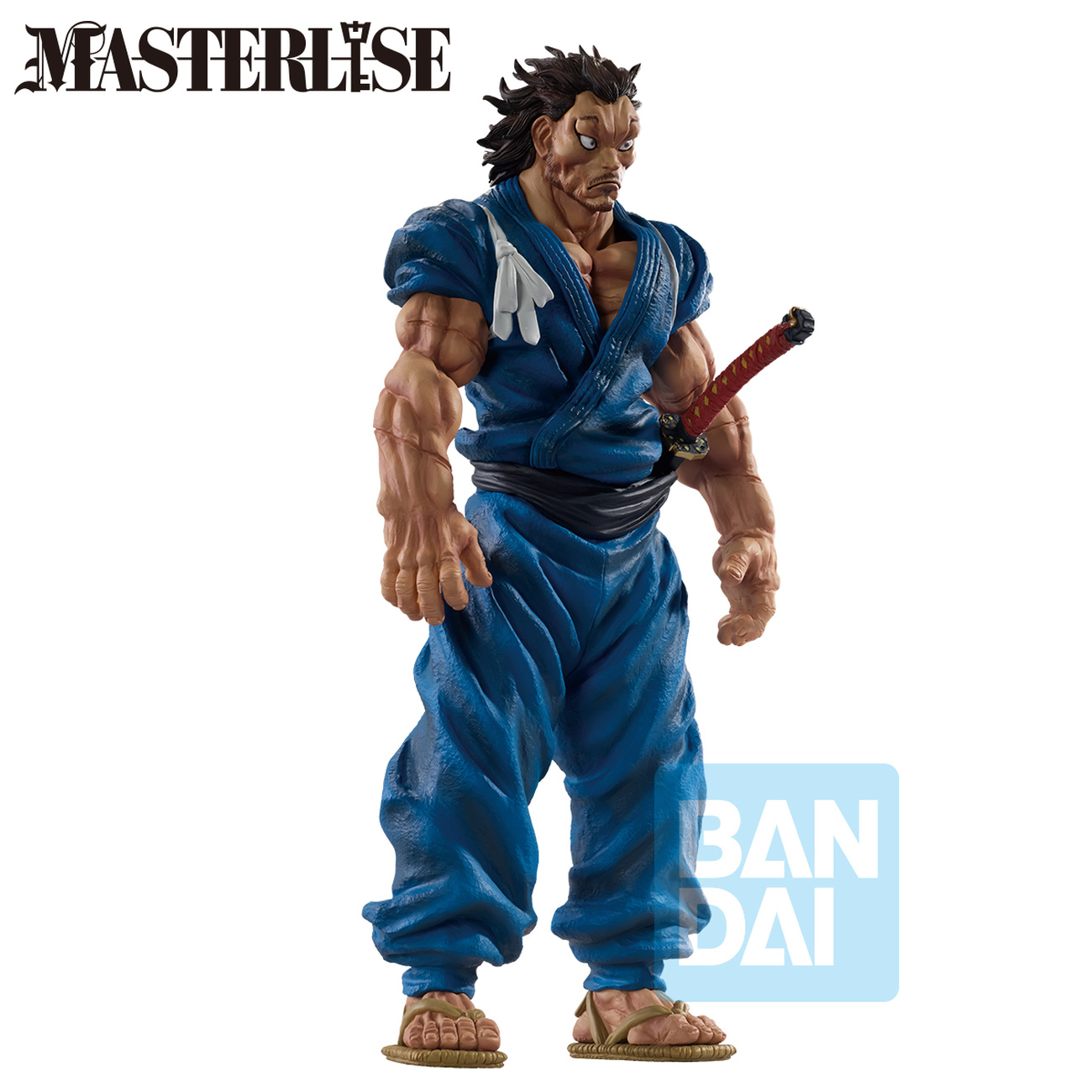 Baki - Musashi Miyamoto Giant Heartbeat Ichibansho Figur