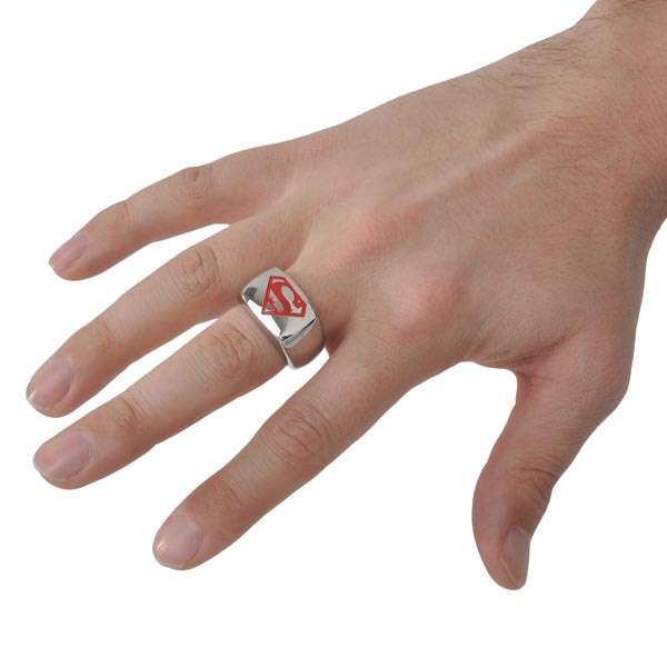 Superman - Signal Ring red