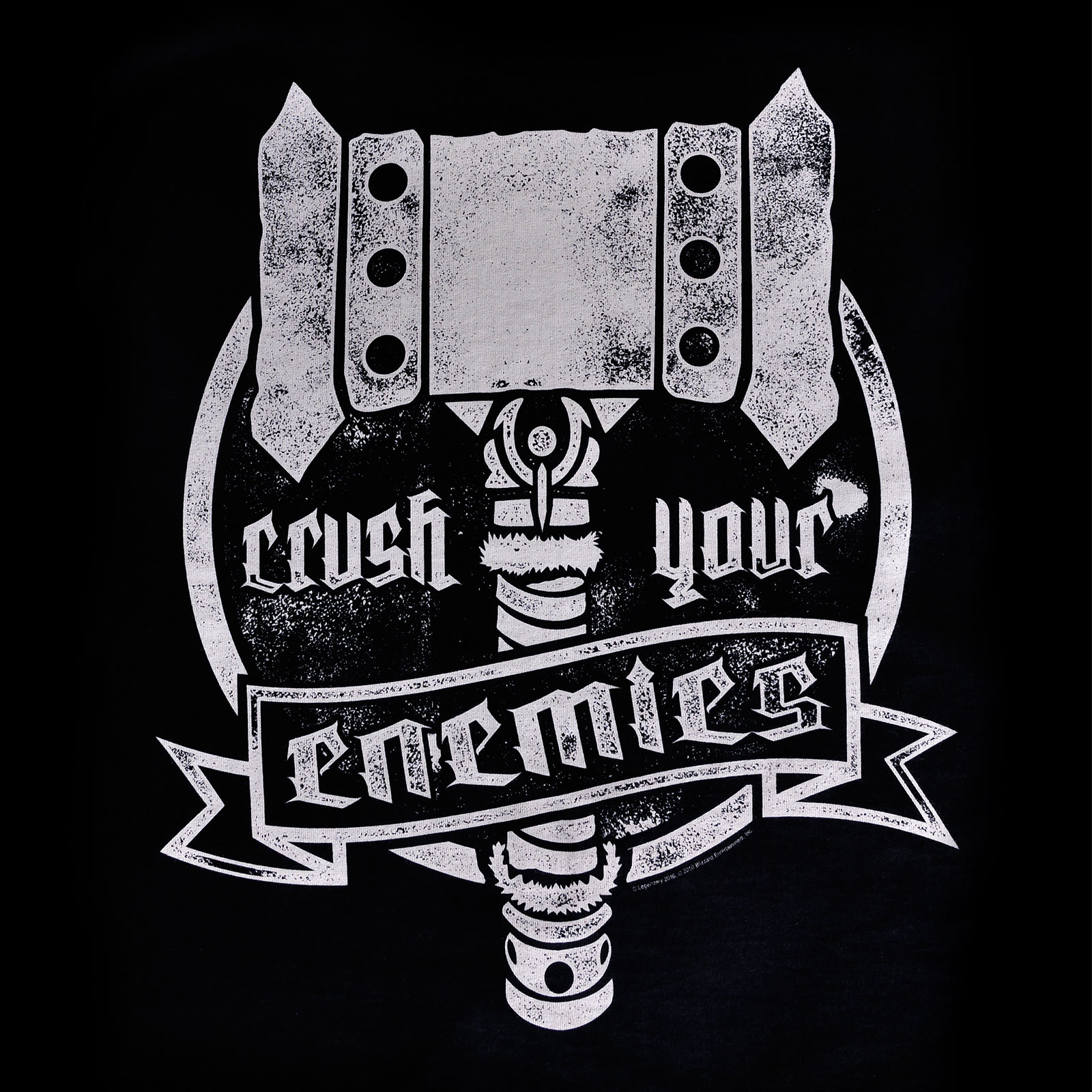 Warcraft - Crush Your Enemies T-shirt zwart