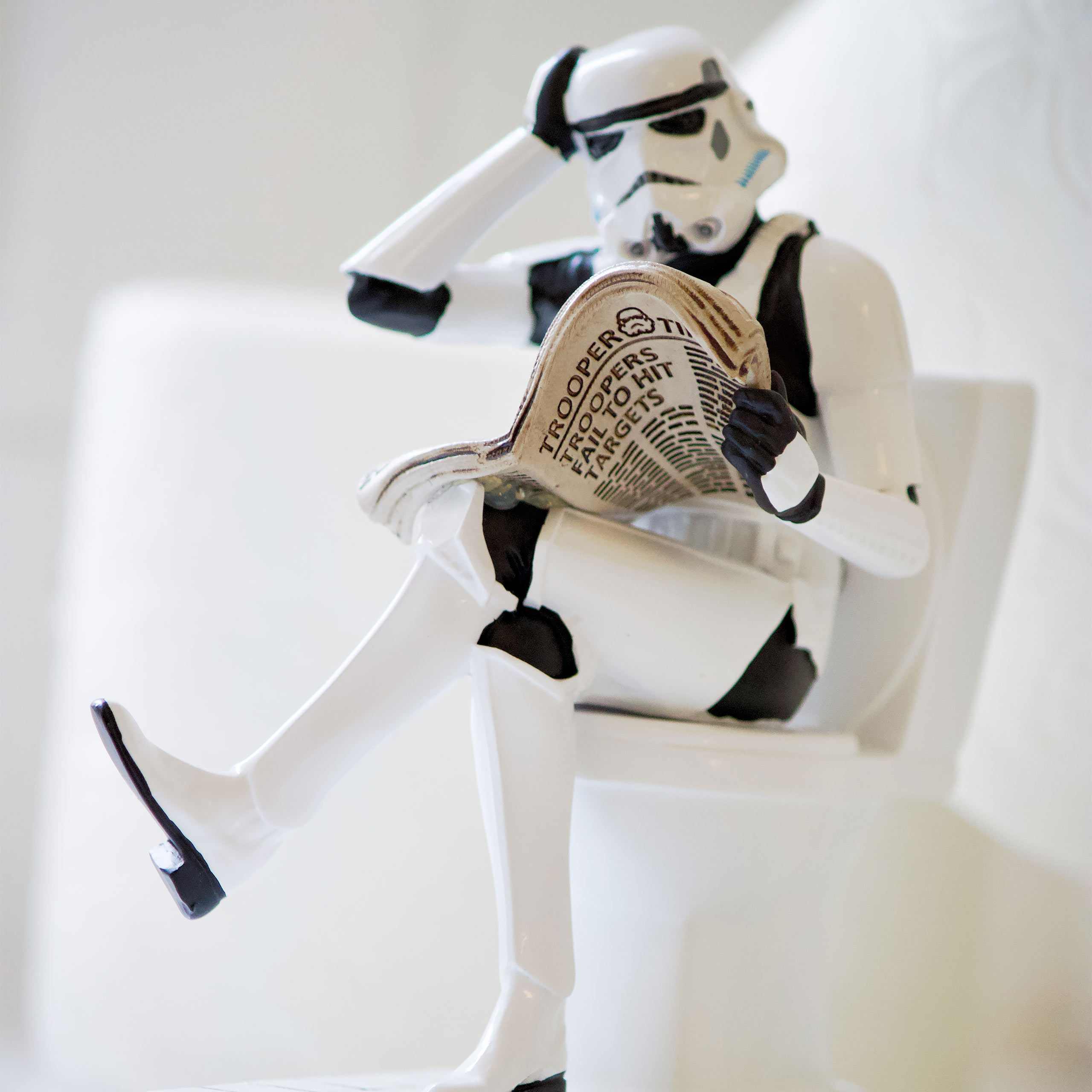Originele Stormtrooper Pooper-figuur 10cm
