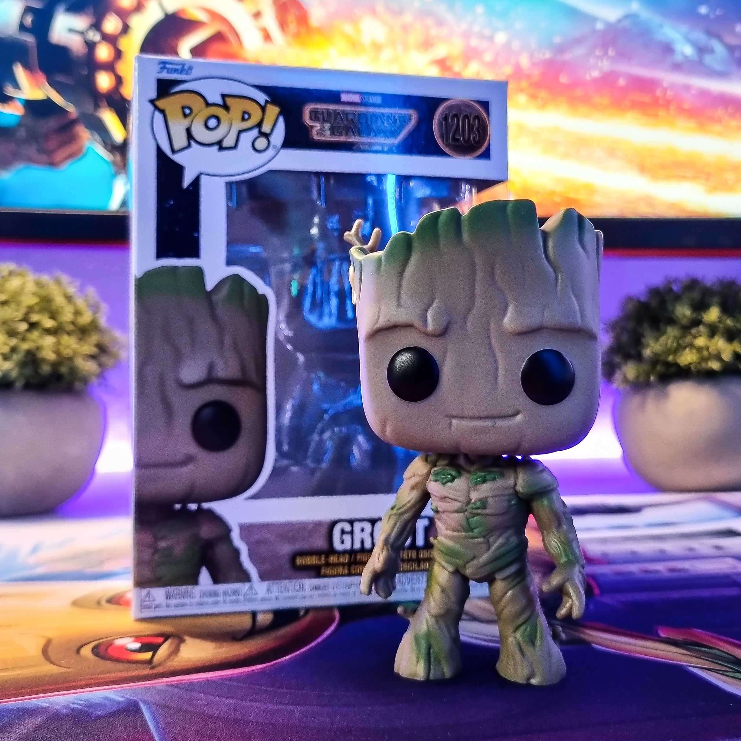 Guardians of the Galaxy - Groot Funko Pop Wackelkopf-Figur