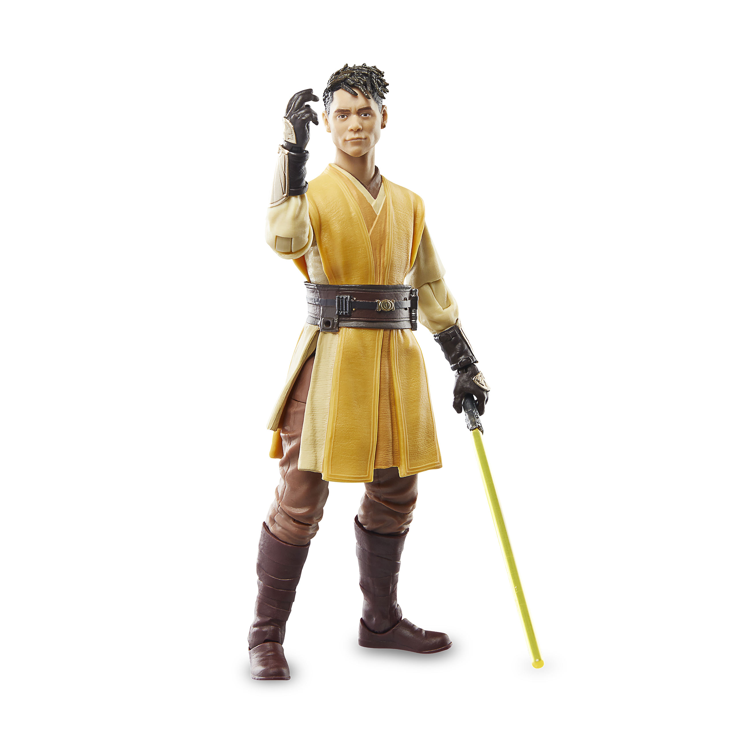 Star Wars: The Acolyte - Figura d'azione Jedi Knight Yord Fandar della serie Black