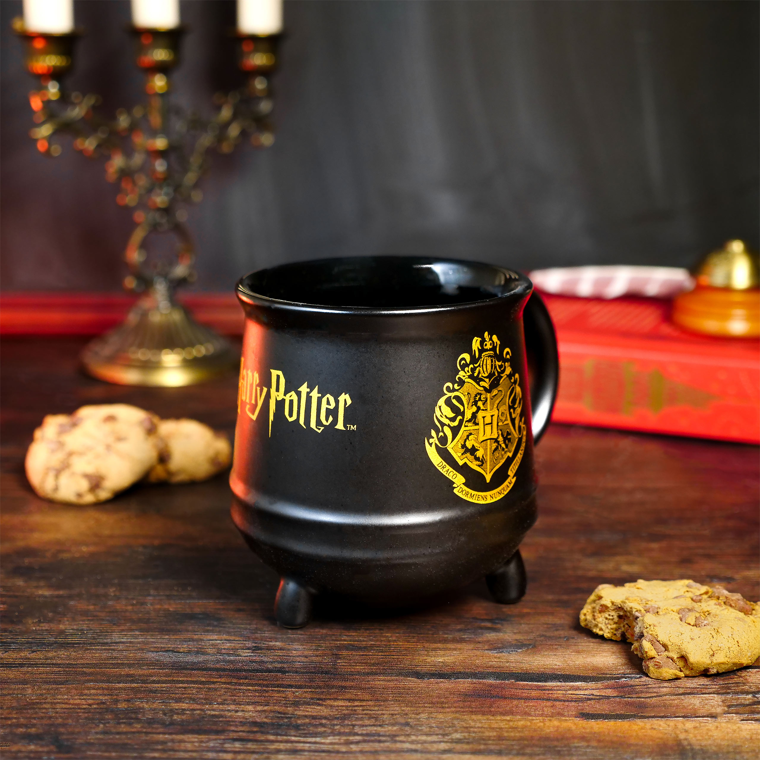 Harry Potter - Hogwarts Crest Cauldron Mug