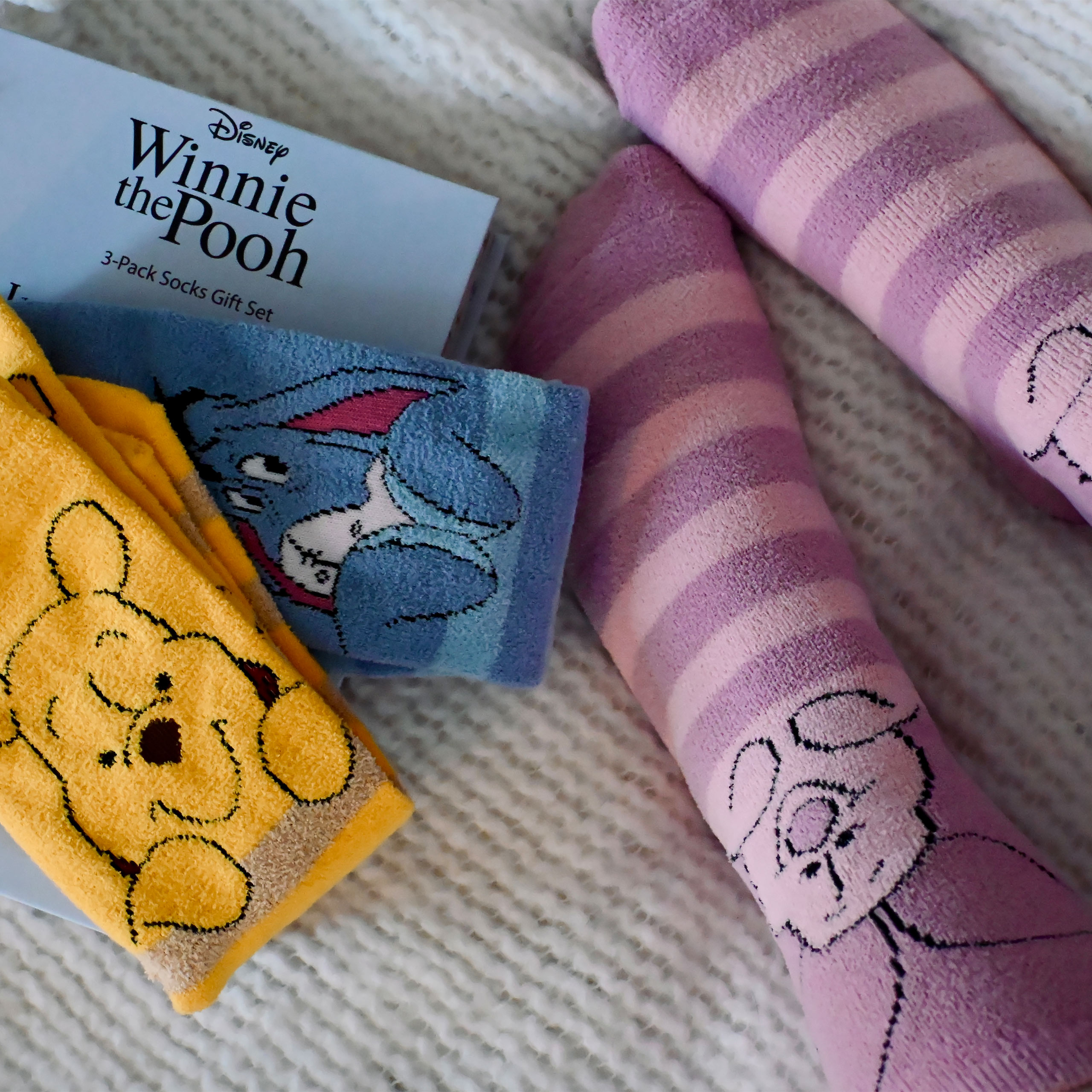 Winnie Puuh - Friends Socken 3er Set in Geschenkbox