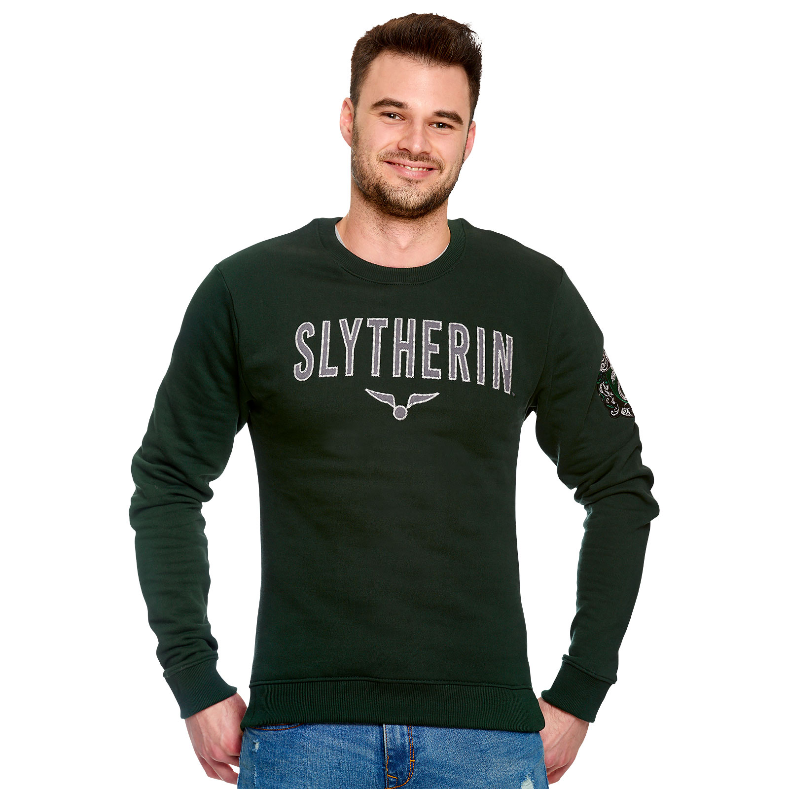 Harry Potter - Team Slytherin Sweater grün