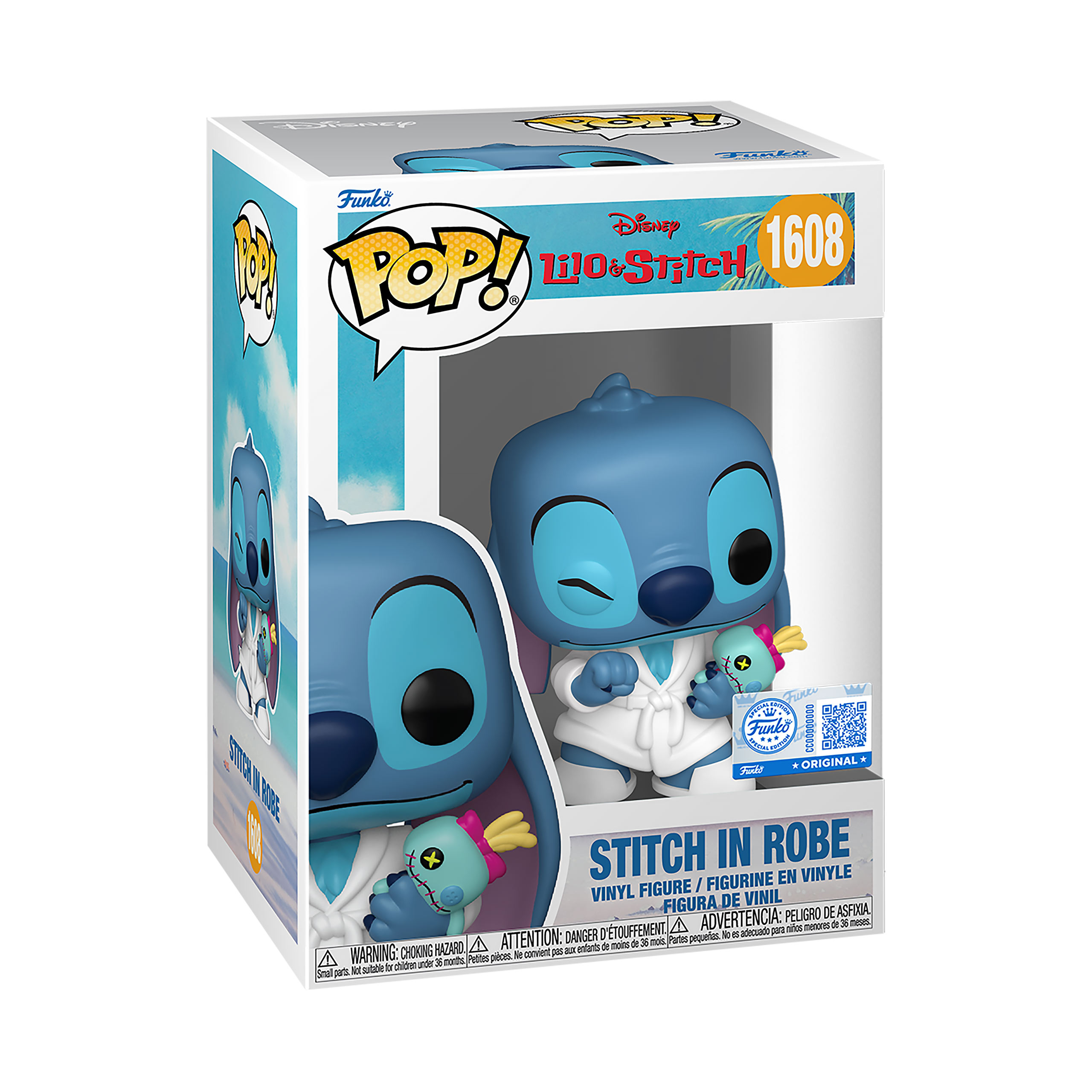 Stitch in Robe Funko Pop Figur - Lilo & Stitch