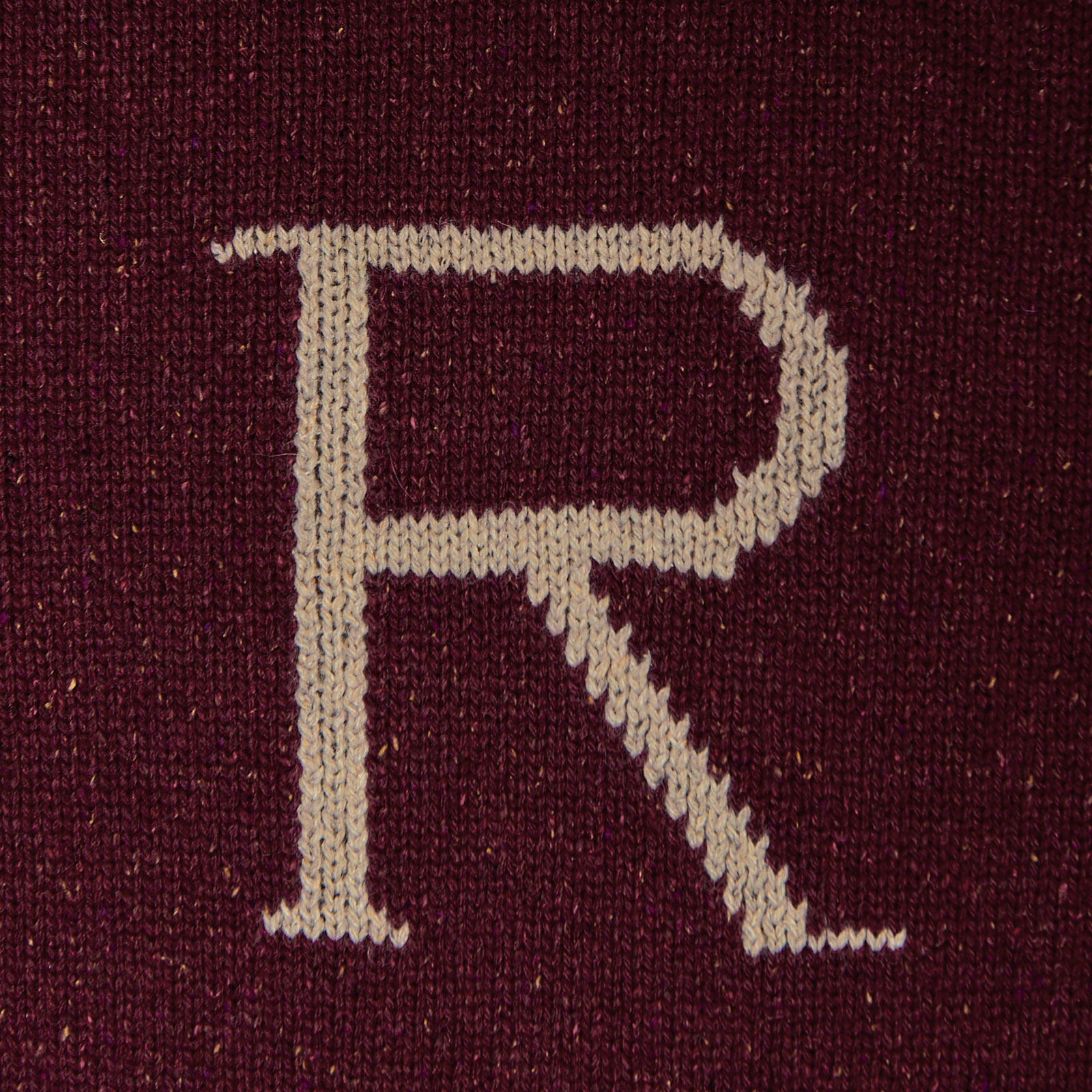 Harry Potter - R pour Ron Pull tricoté rouge