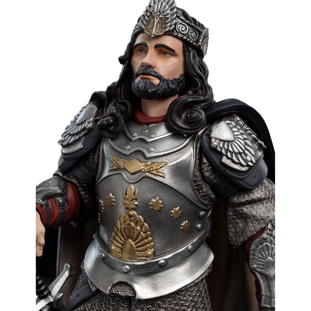 Herr der Ringe Mini Epics Vinyl Figur King Aragorn 19 cm