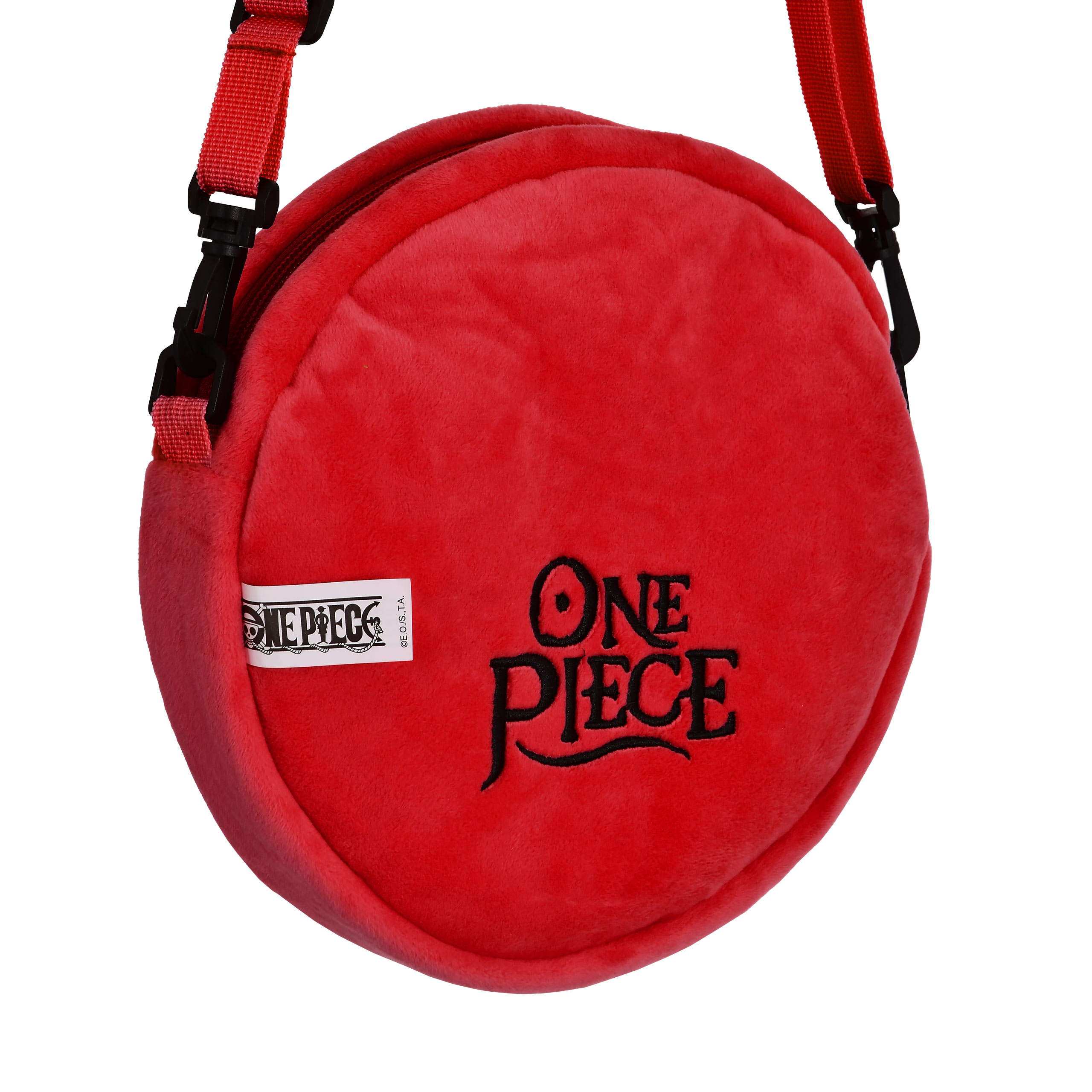 One Piece - Luffy Plush Crossbody Bag red
