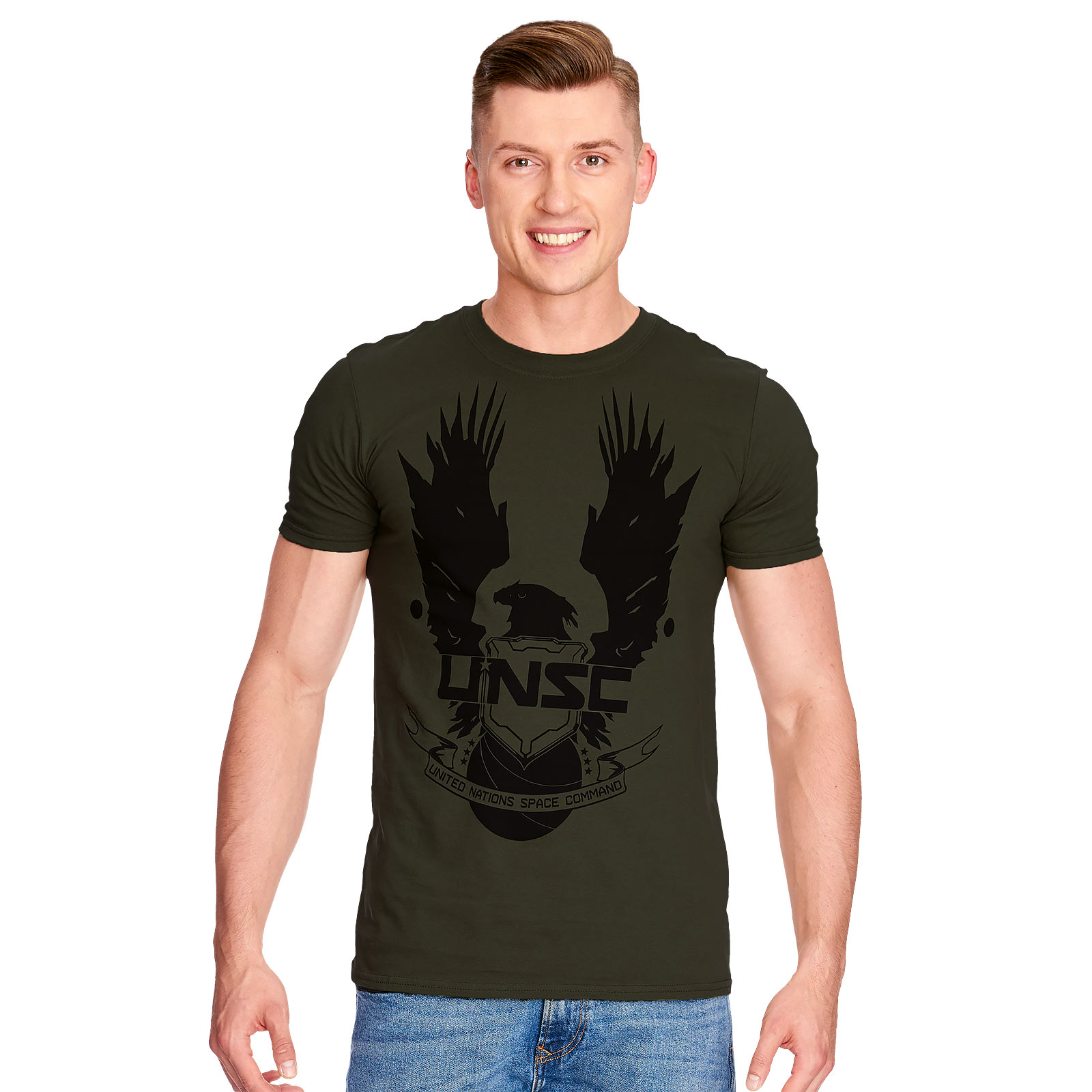 Halo - T-Shirt UNSC olive