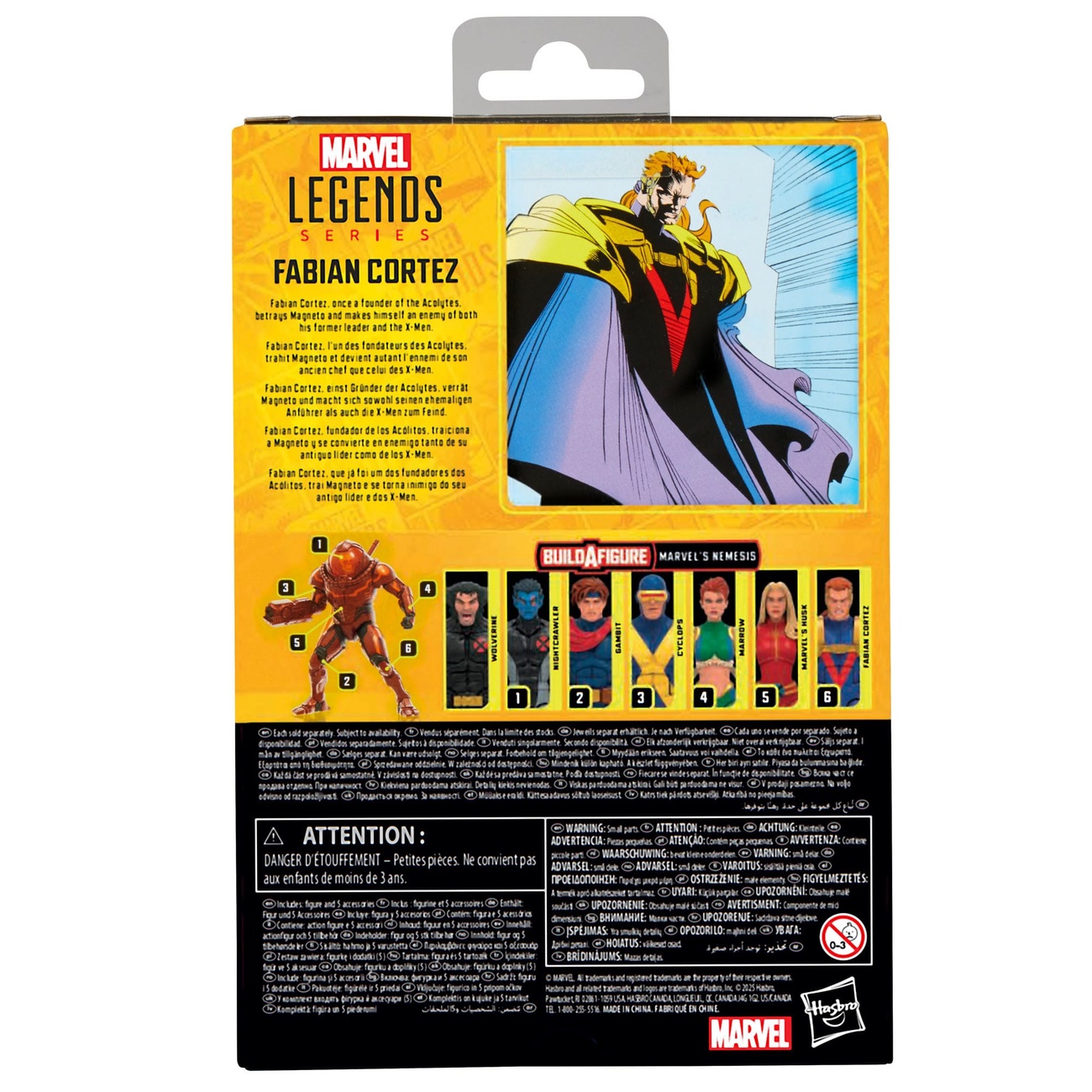 X-Men Marvel Legends actionfigur Fabian Cortez (BAF: Marvel's Nemesis) 15 cm