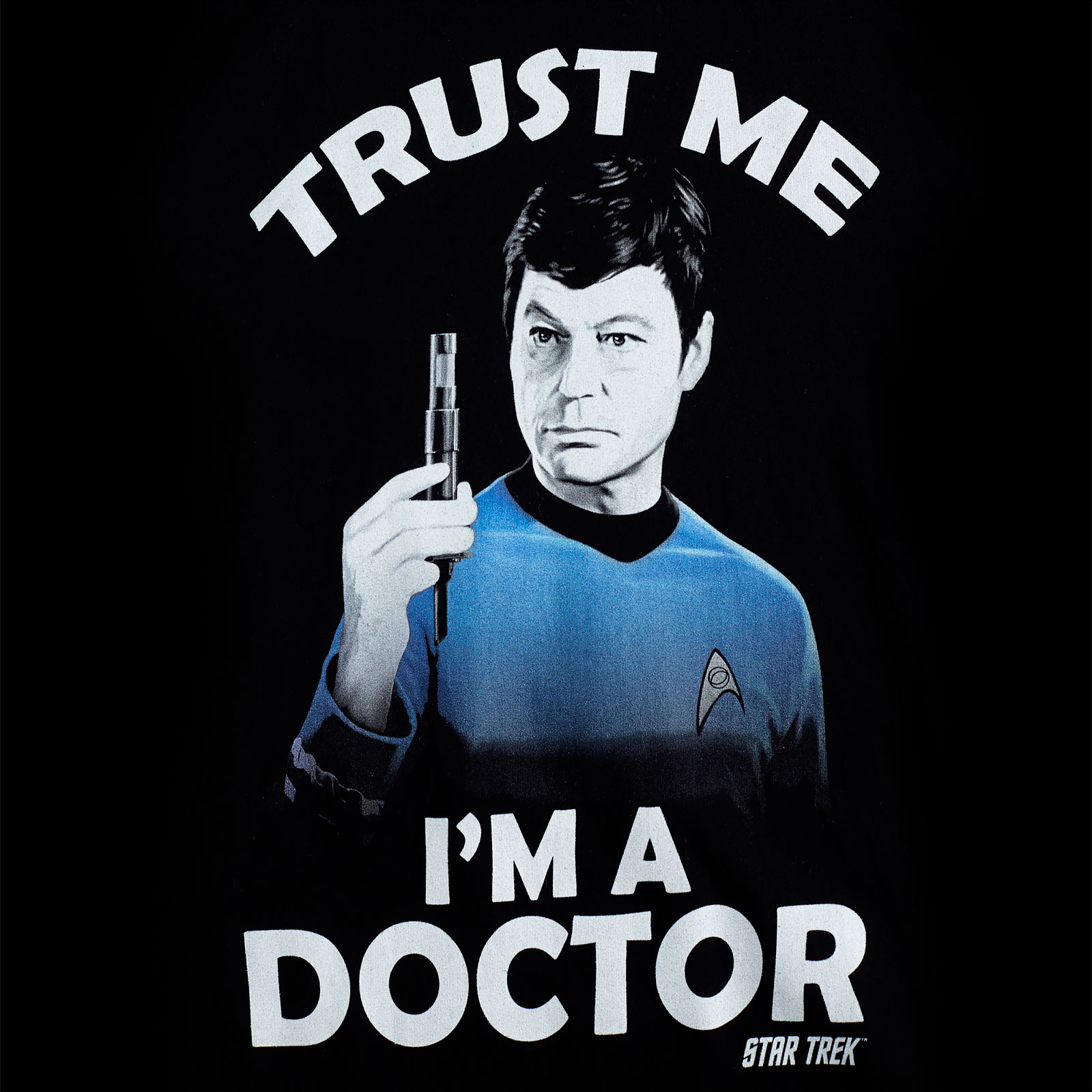 Star Trek - McCoy Trust Me T-Shirt black