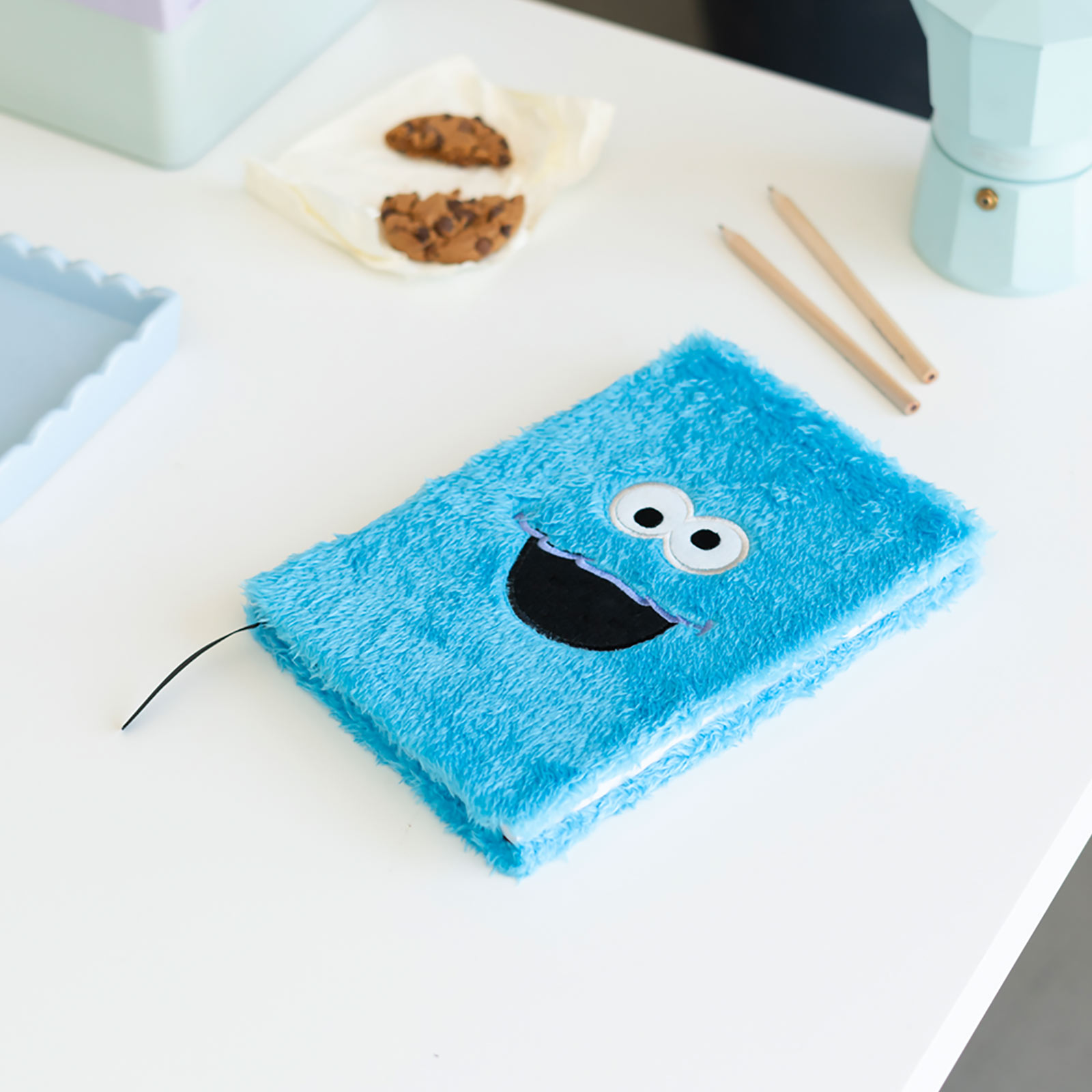 Sesame Street - Cookie Monster Plush Notebook