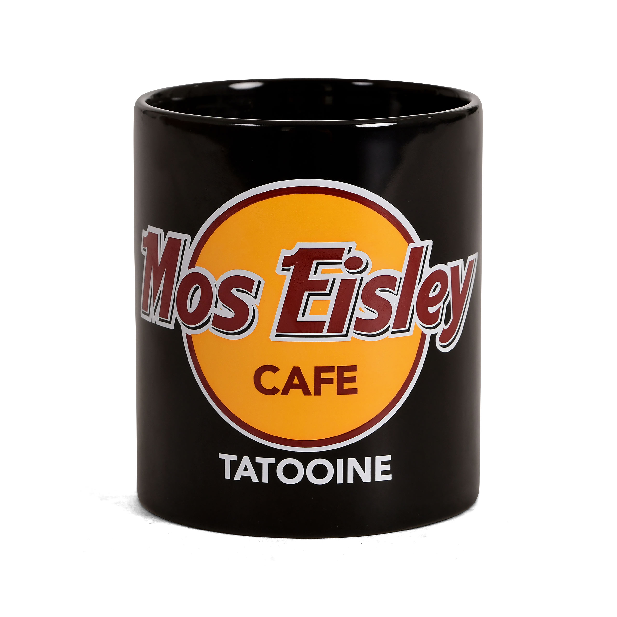 Mos Eisley Cafe Tasse für Star Wars Fans schwarz